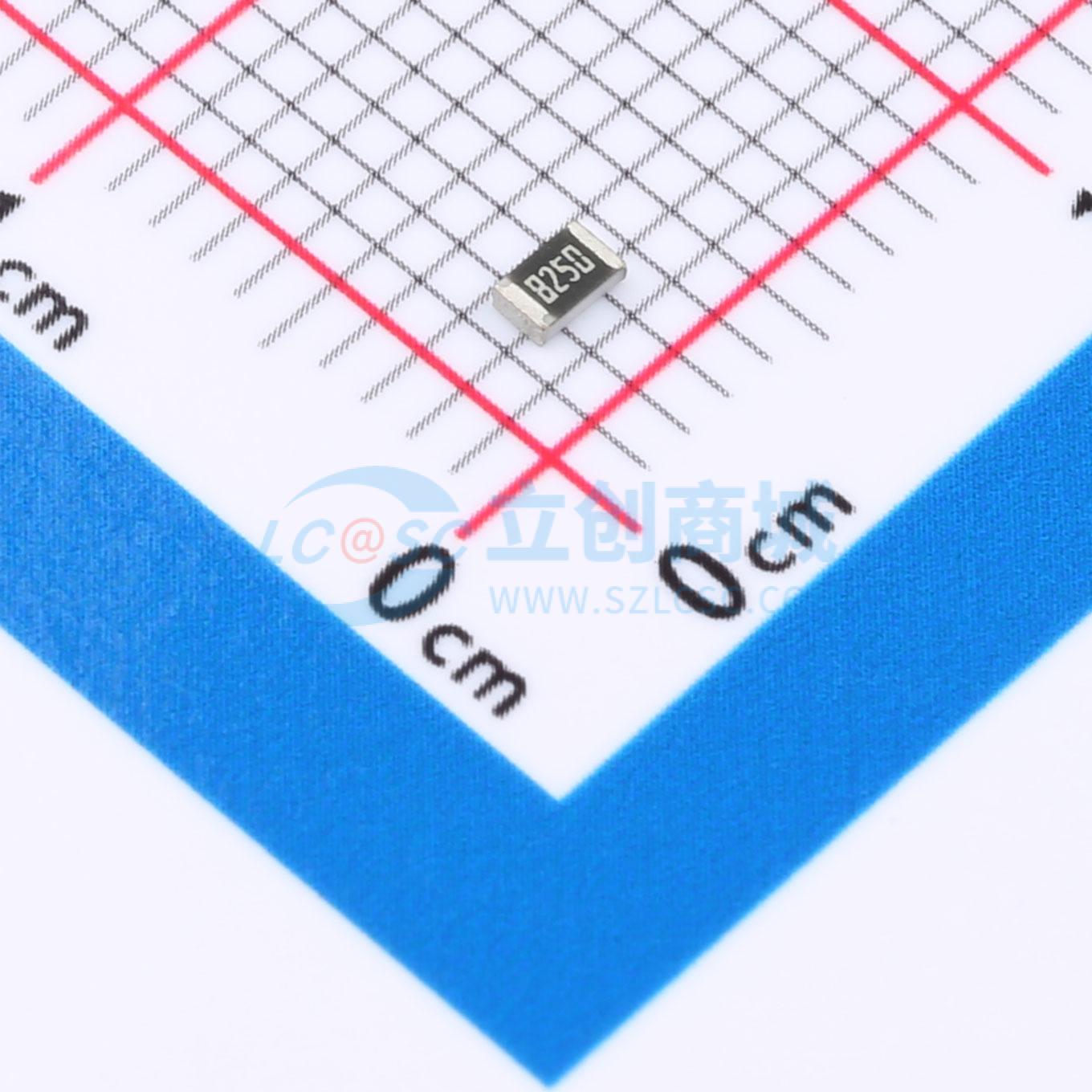 点击查看大图 0805W8F8250T5E实物图