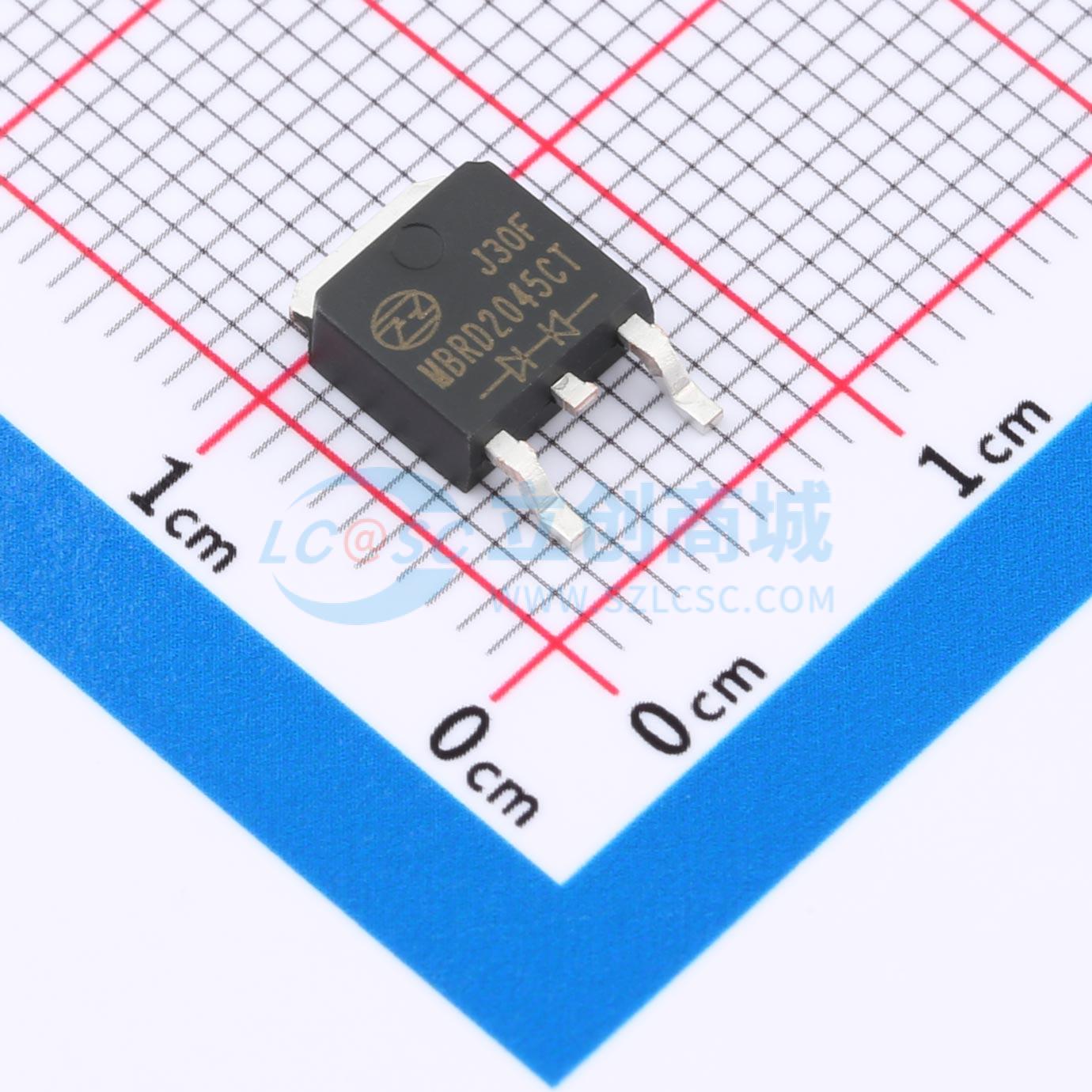 点击查看大图 MBRD2045CT实物图