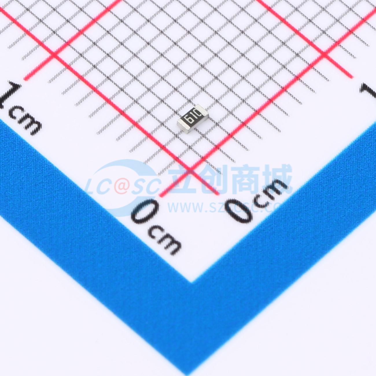 点击查看大图 0603WAF4222T5E实物图