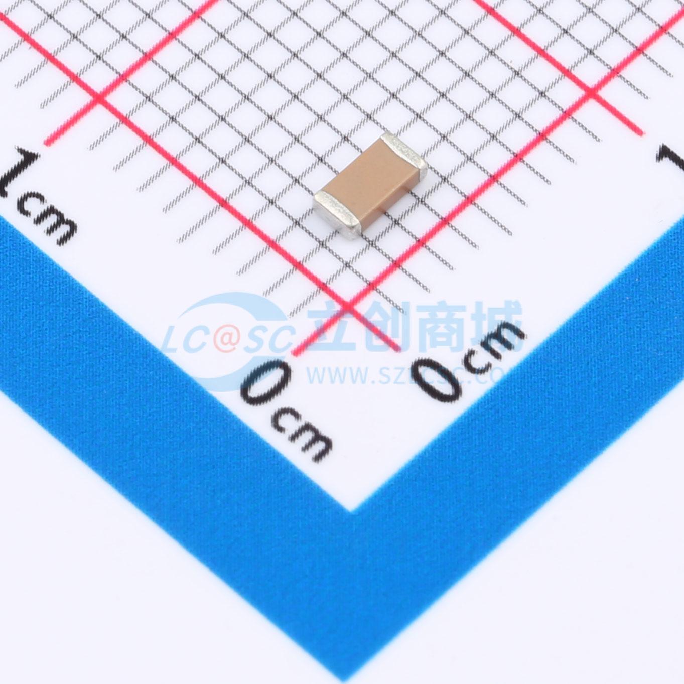 1206B272K500NT实物图