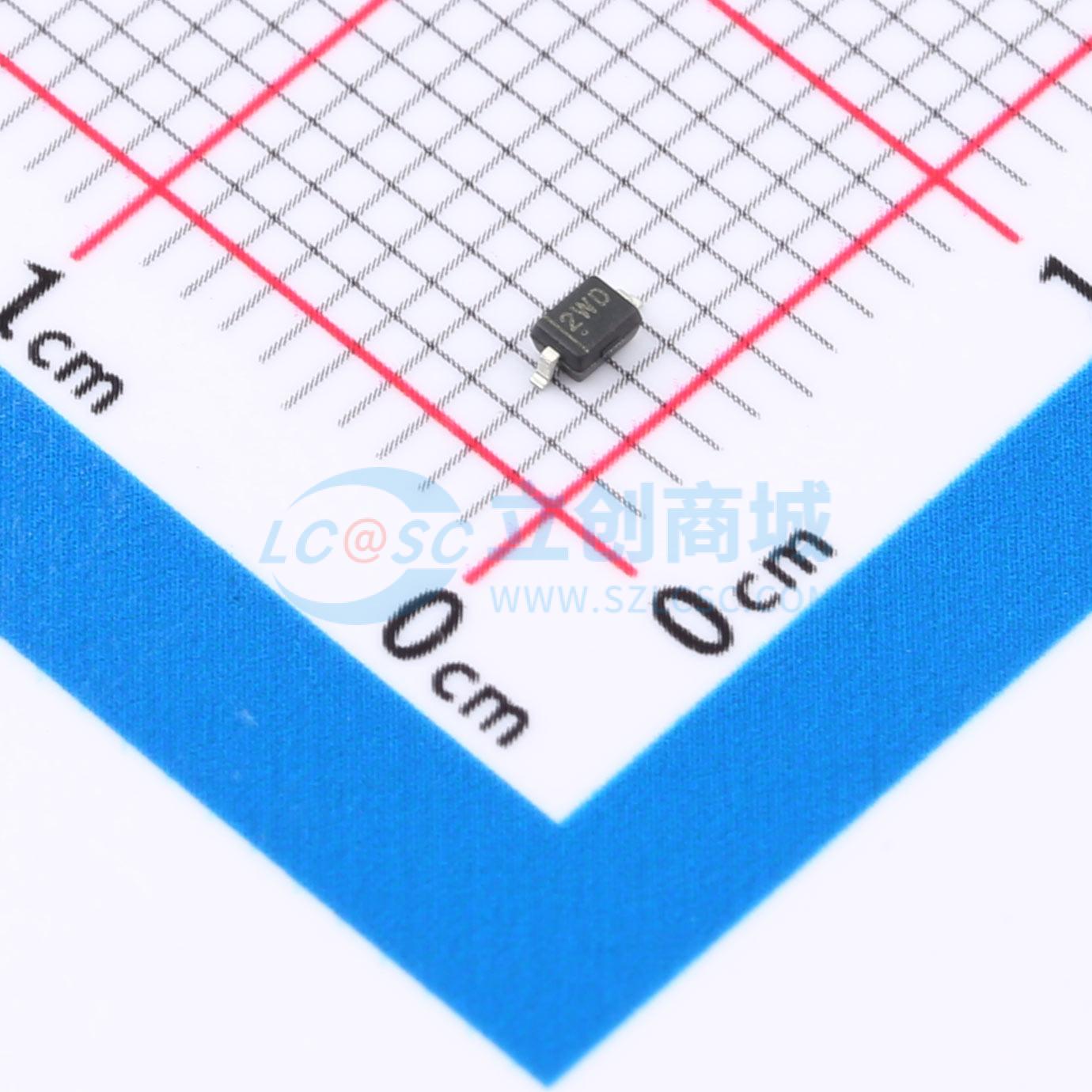 点击查看大图 BZT52B8V2S实物图