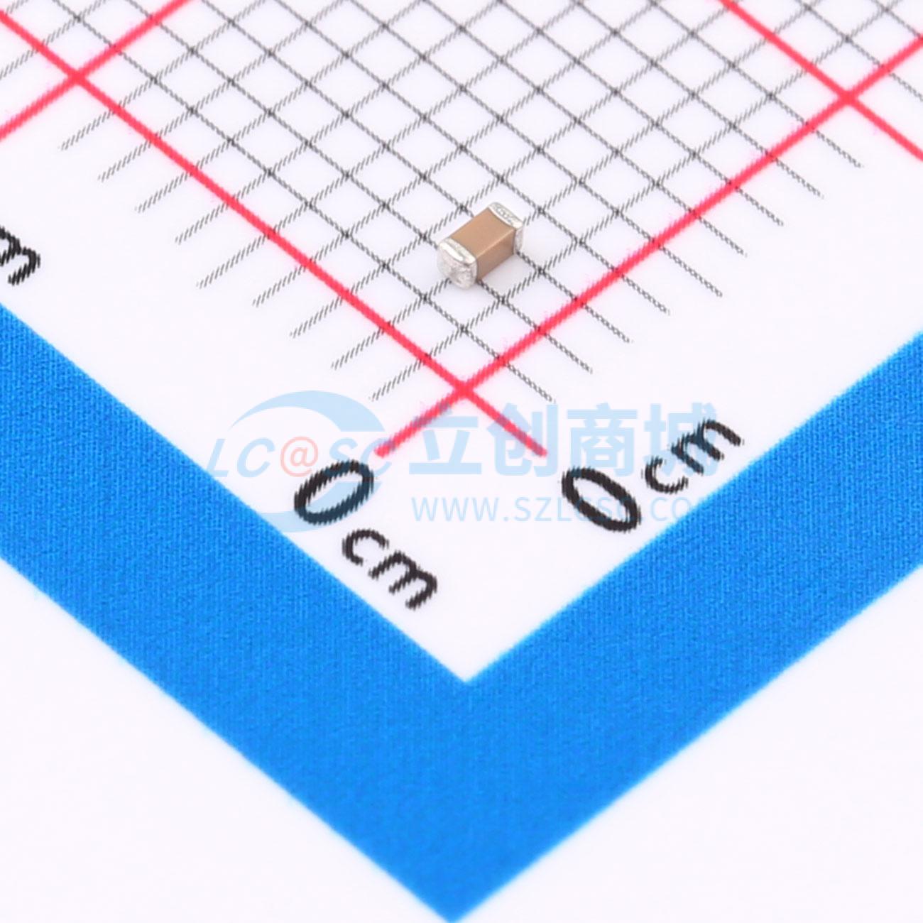 0603B221K500NT实物图