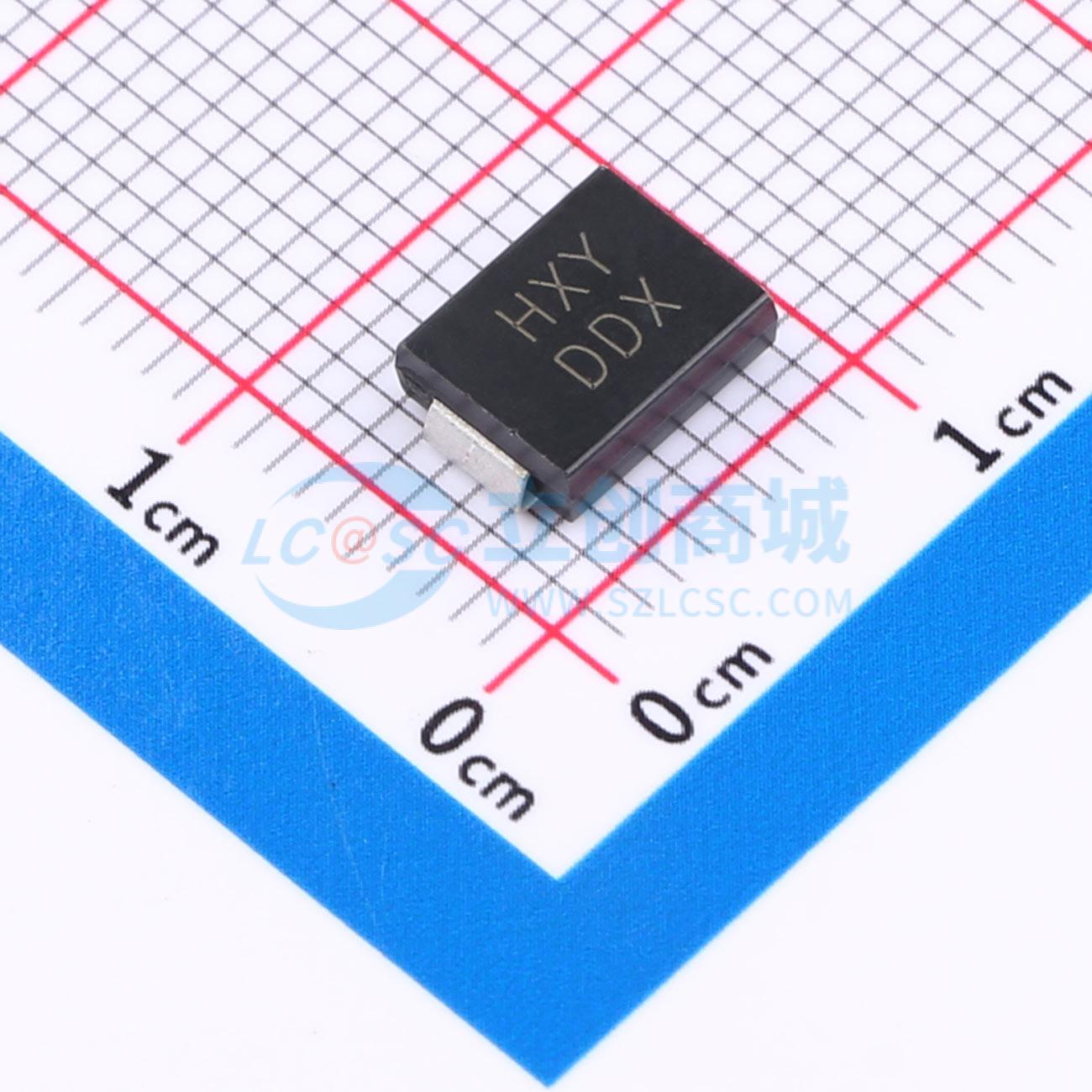 点击查看大图 SMDJ10CA实物图