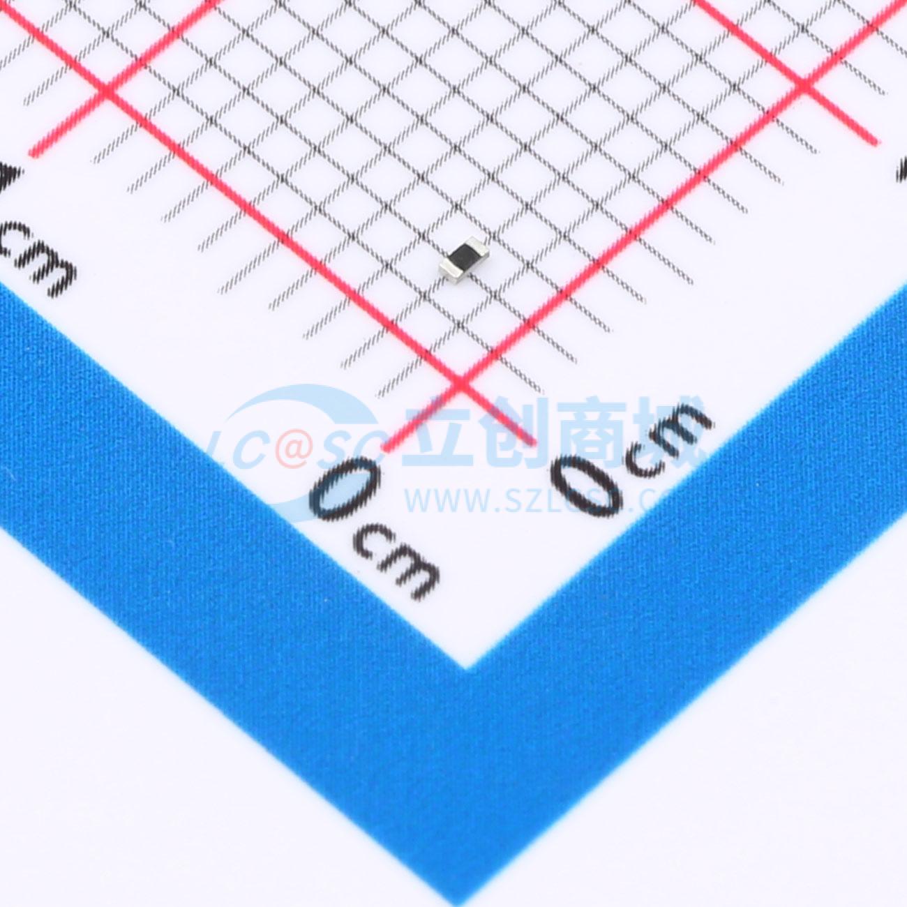 点击查看大图 RC0402FR-0762KL实物图