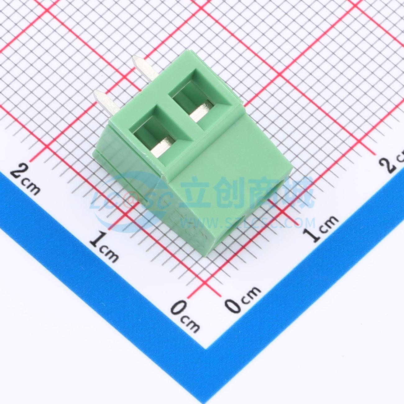 点击查看大图 DB128V-5.0-2P-GN-S实物图