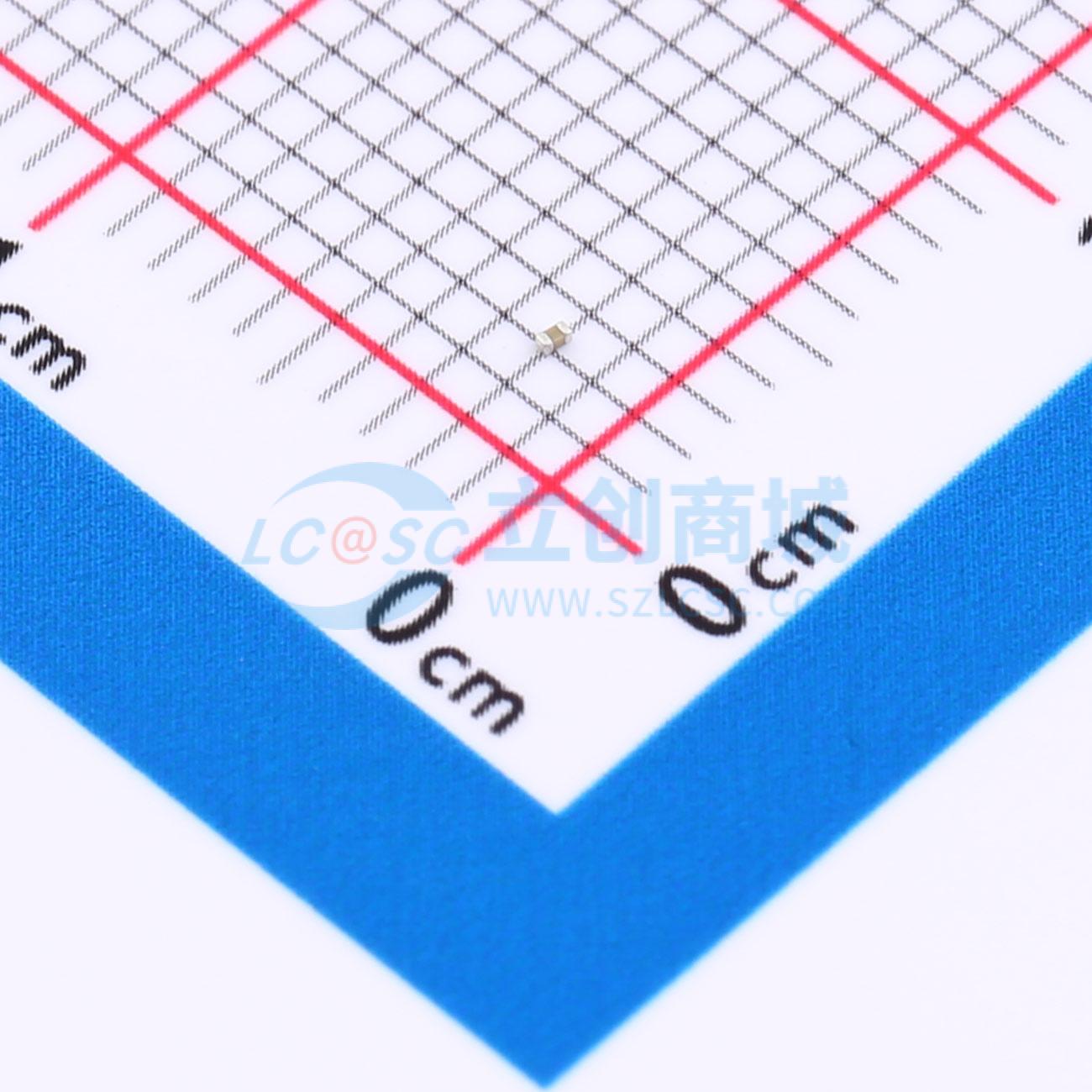 点击查看大图 CC0201KRX7R7BB822实物图