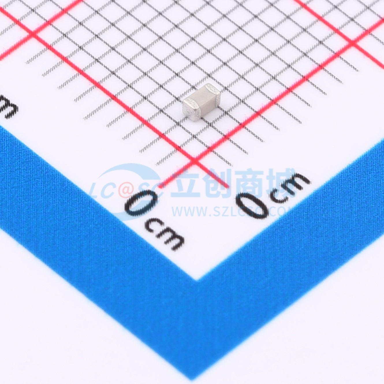 点击查看大图 0603N152J500CT实物图