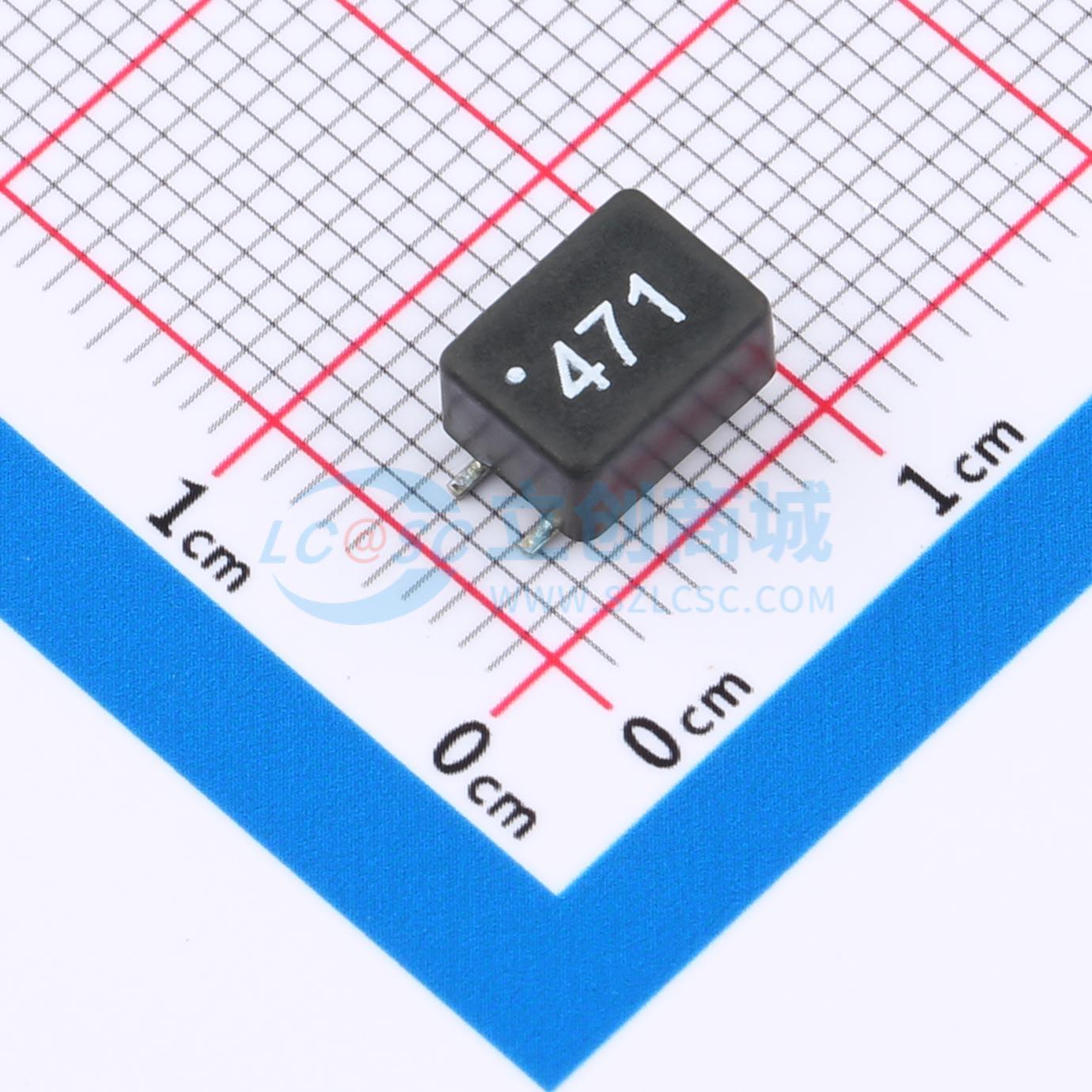点击查看大图 SMCM0905B-471T实物图