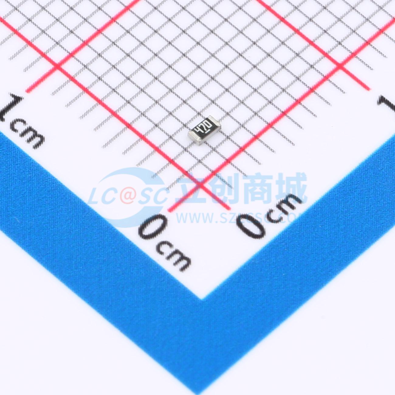 点击查看大图 RC0603FR-0747RL实物图