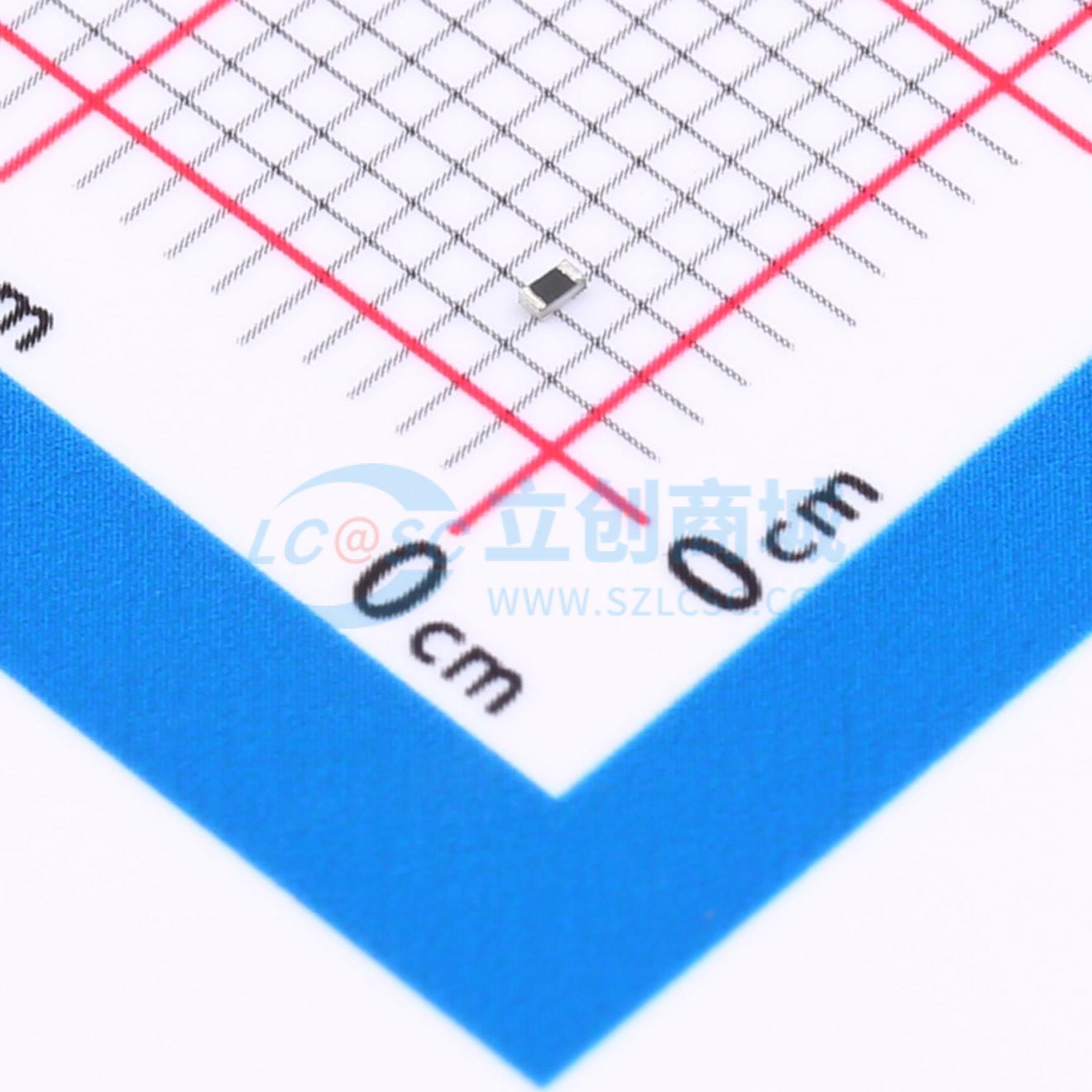点击查看大图 FRC0402J911 TS实物图
