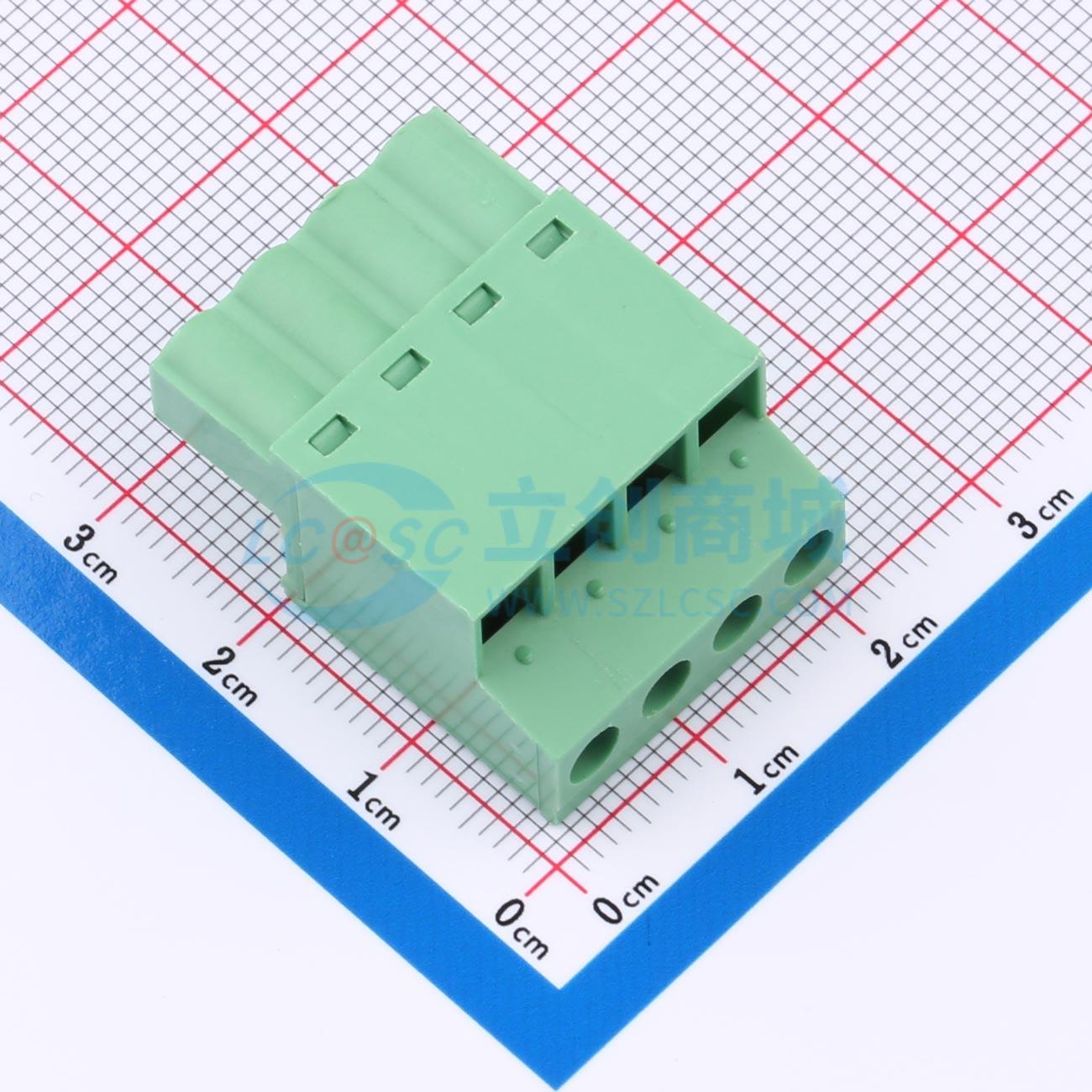 点击查看大图 DB2EKC-5.08-4P-GN-S实物图