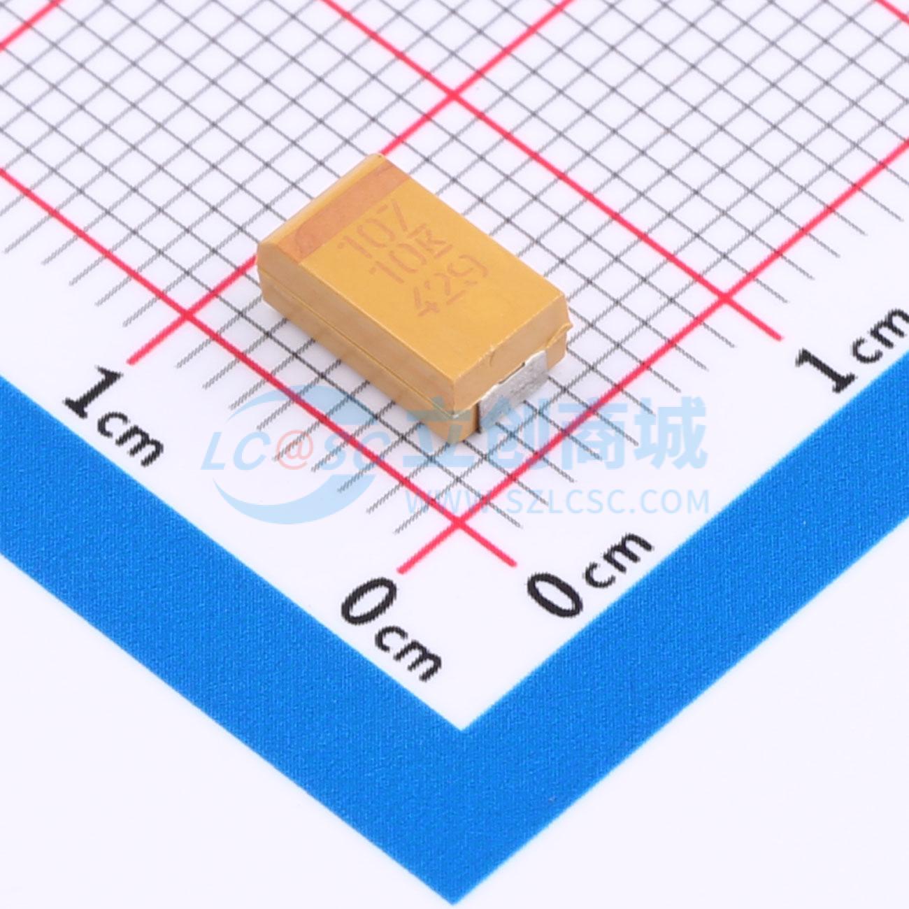 点击查看大图 T491D107K010AT实物图