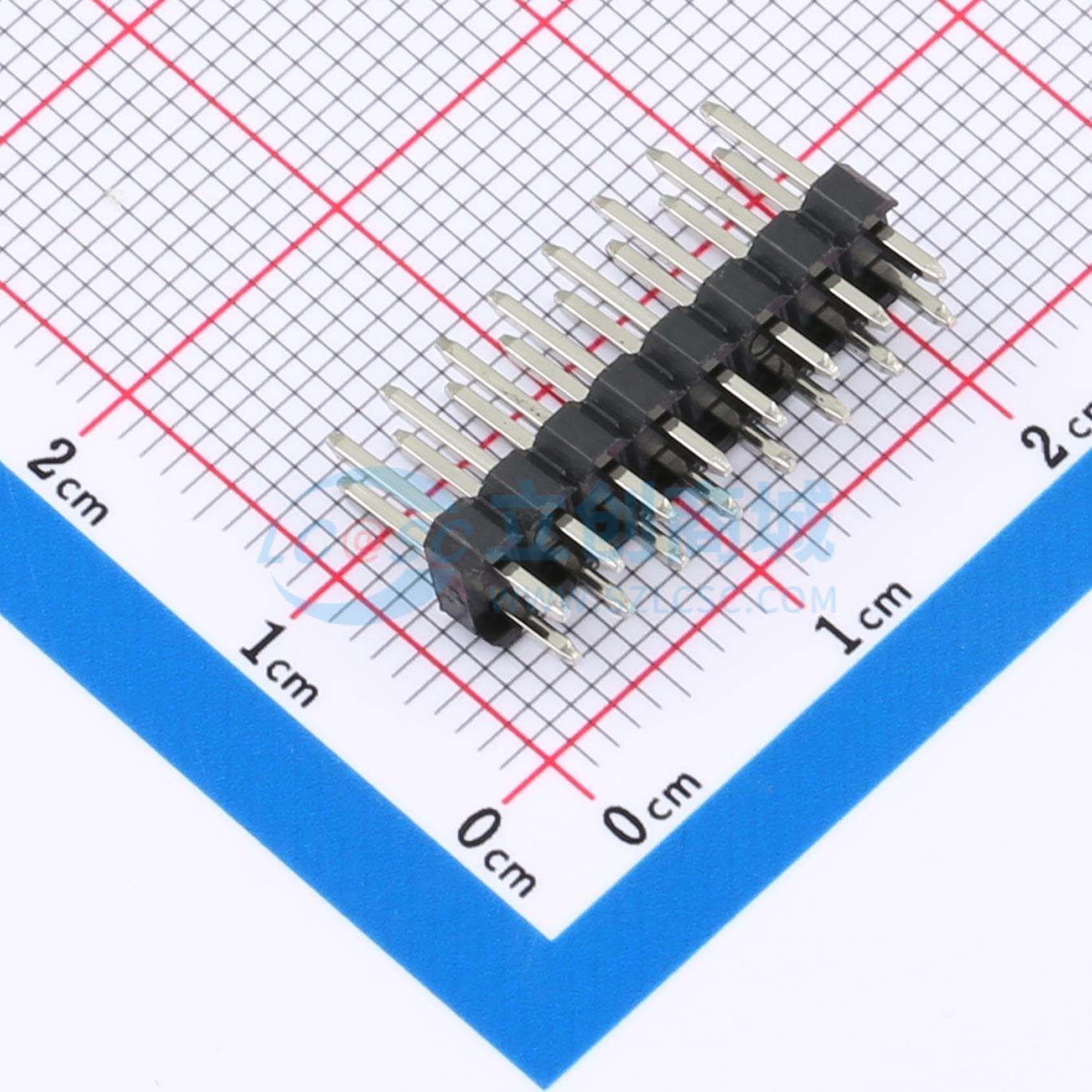 点击查看大图 2.54-2*8P针实物图