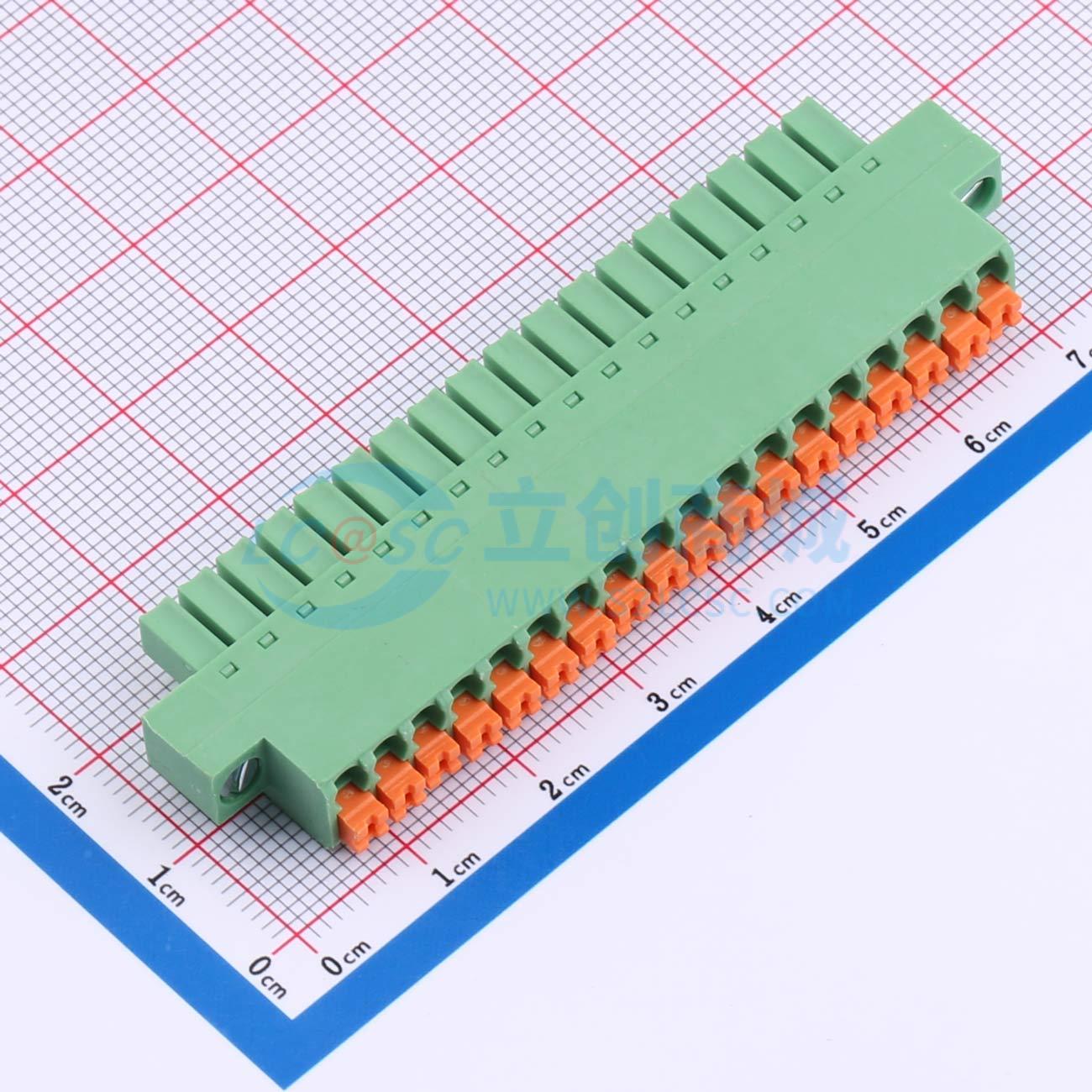 点击查看大图 DB2EKNM-3.5-18P-GN实物图