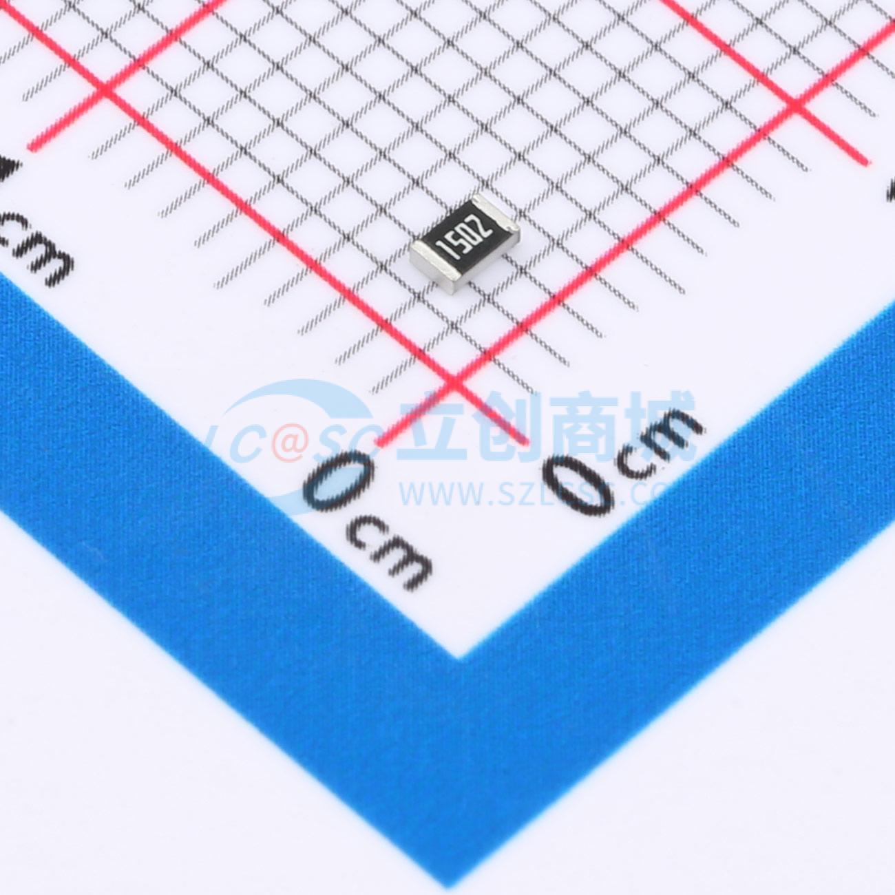 点击查看大图 RC0805FR-0715KL实物图