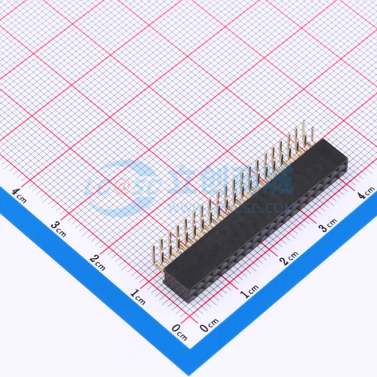 点击查看大图 KH-2FH90-2X20P-H6.35实物图