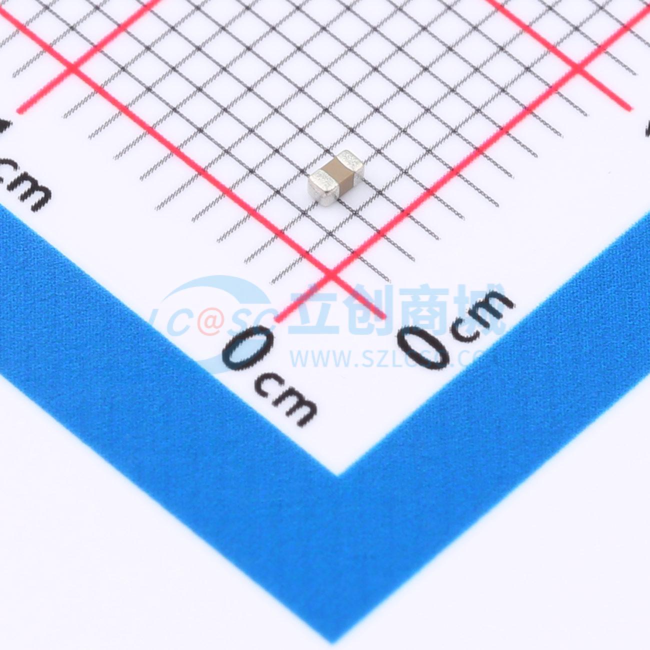 TCC0603X7R124K500CT实物图