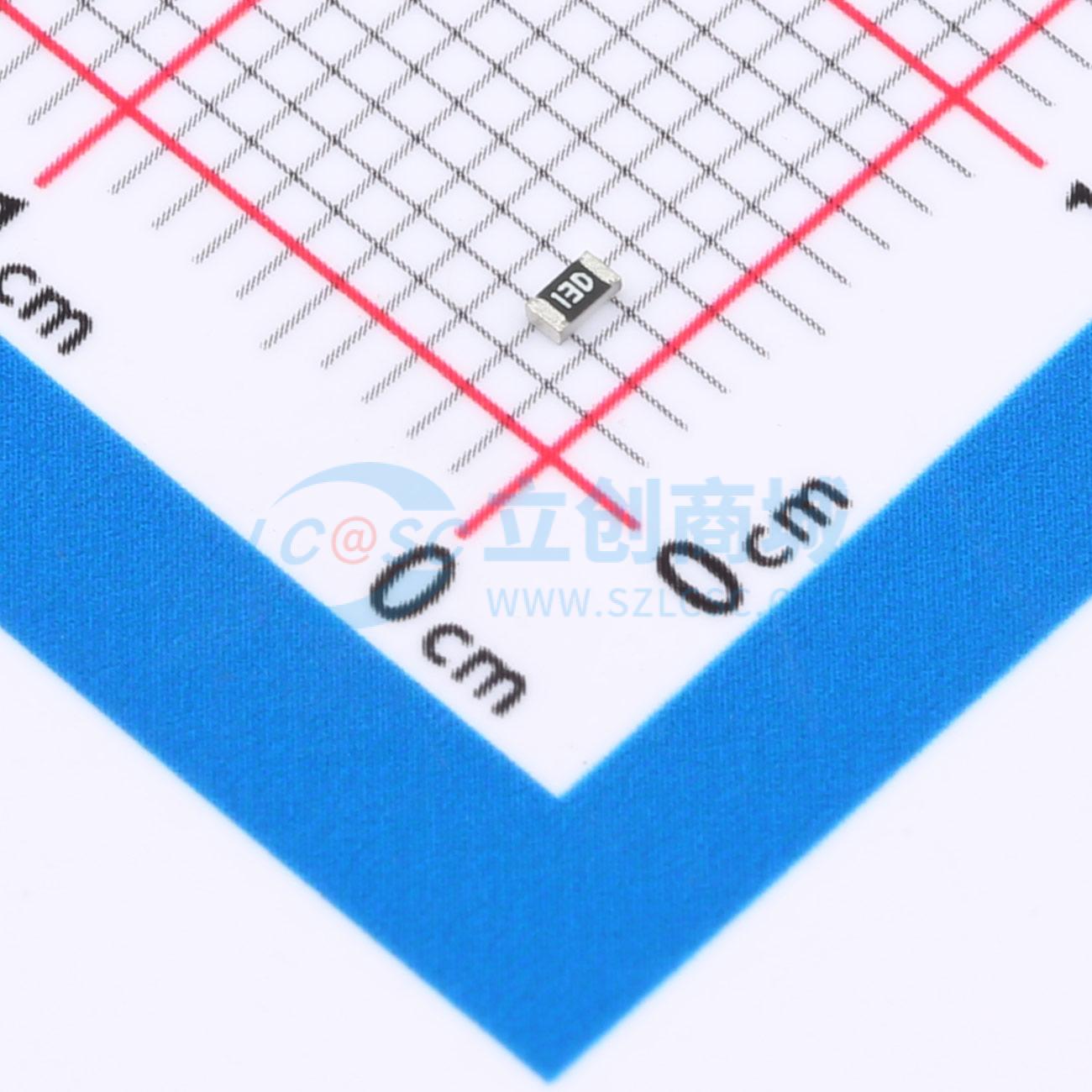 点击查看大图 FRC0603F1333TS实物图