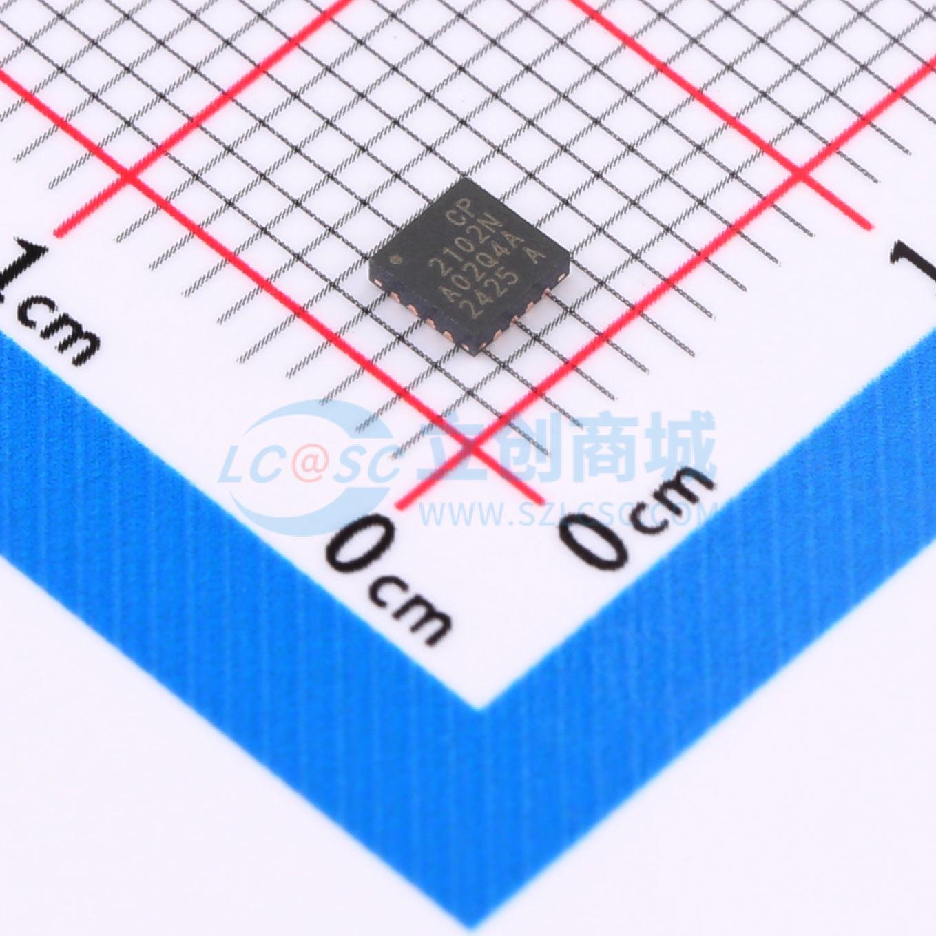 点击查看大图 CP2102N-A02-GQFN20R实物图