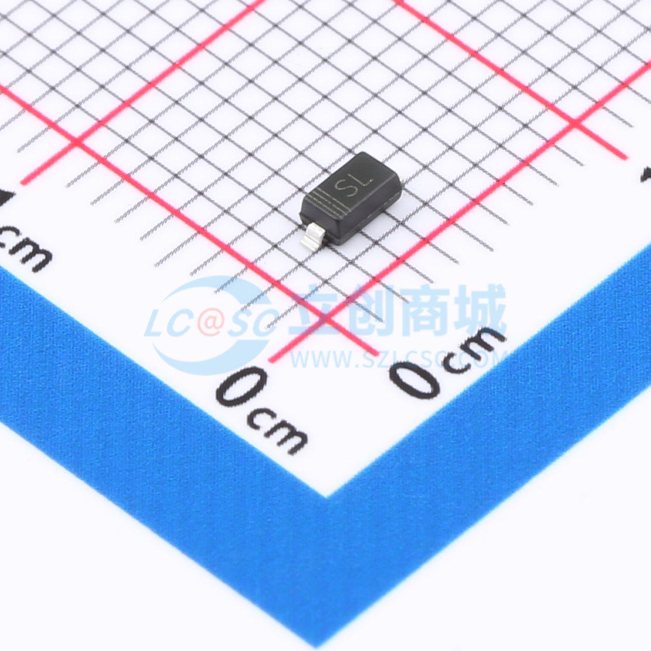点击查看大图 1N5819W实物图