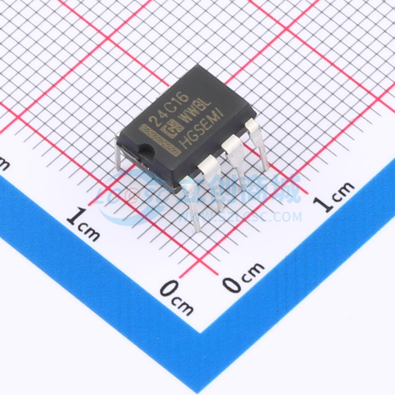 点击查看大图 AT24C16N实物图