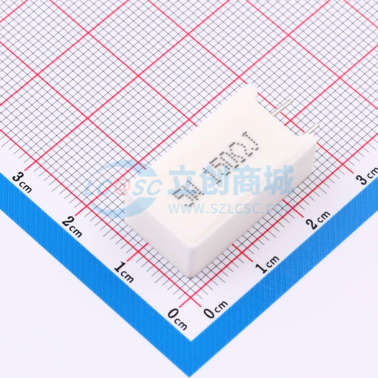 点击查看大图 SQM5W-150Ω±5%-9P实物图