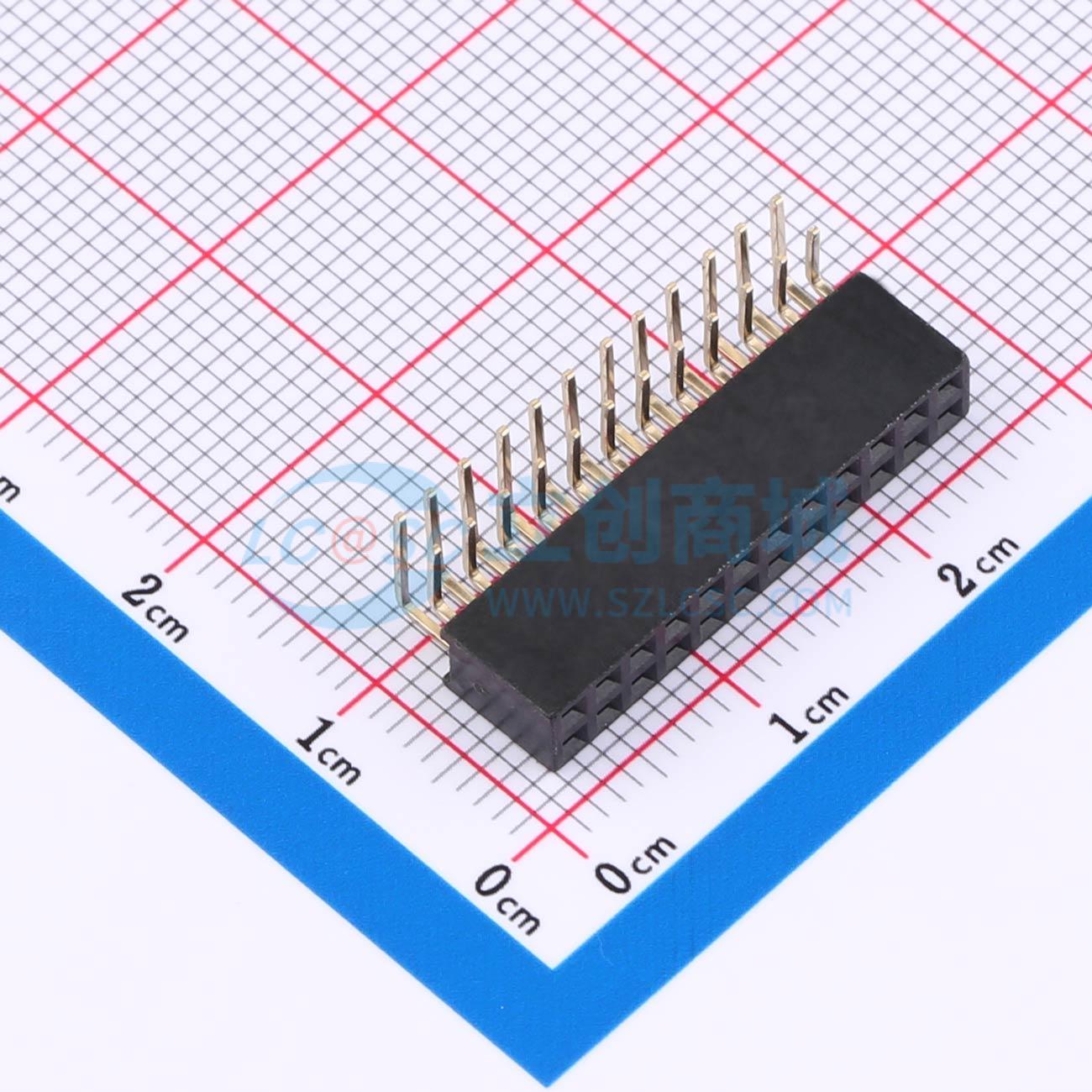 点击查看大图 KH-2FH90-2X12P-H6.35实物图