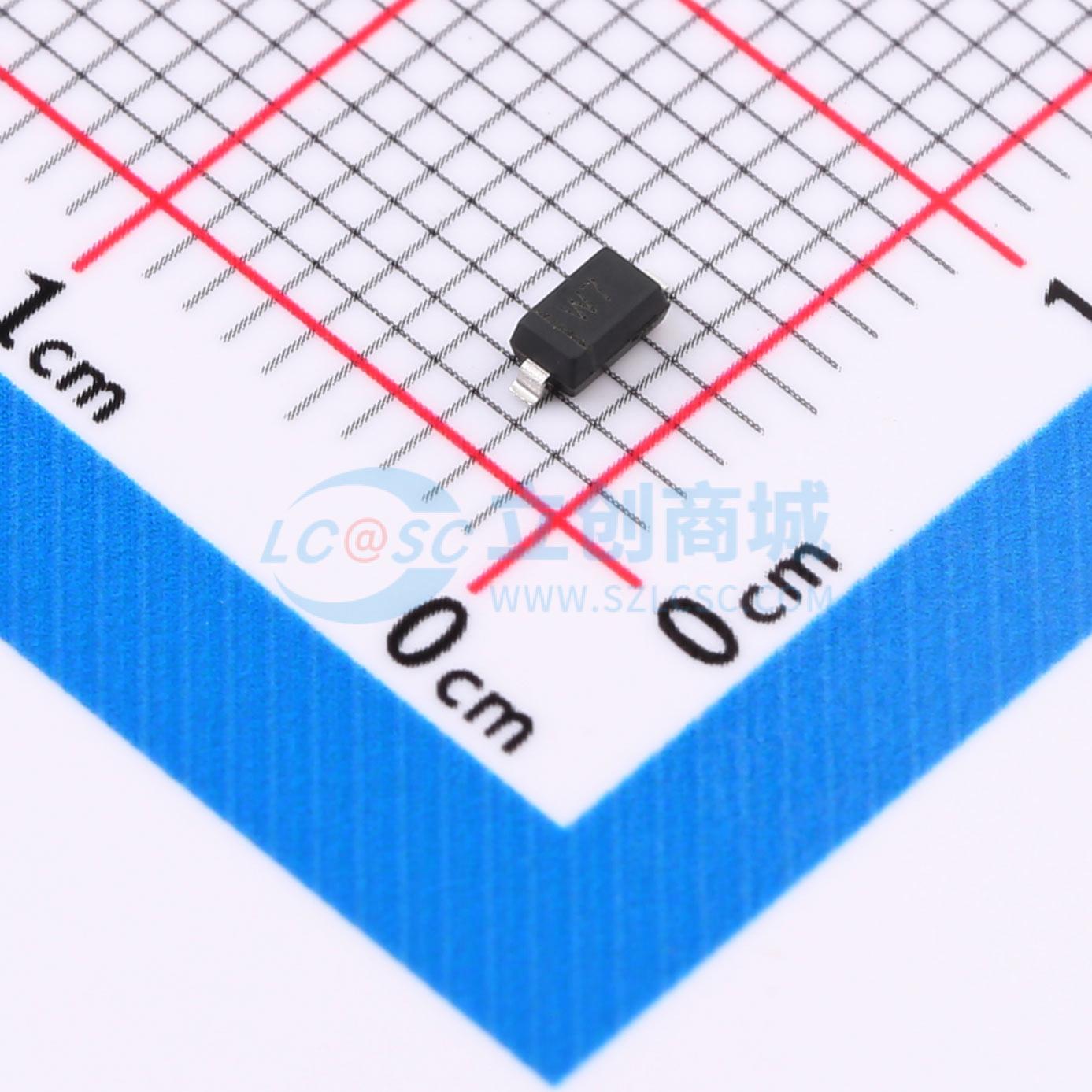 点击查看大图 BZT52C4V7实物图