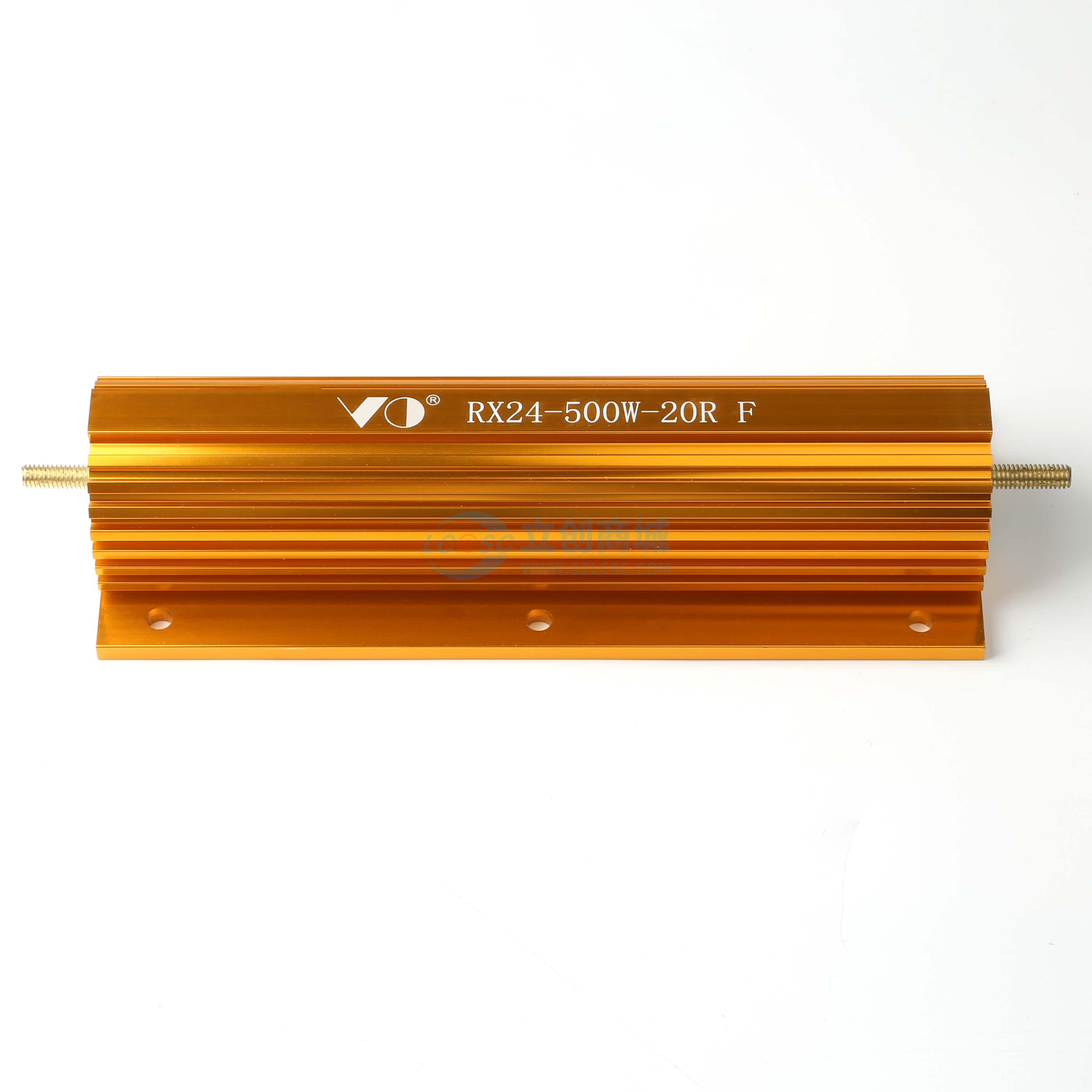 点击查看大图 RX24/500W-20Ω±1%实物图