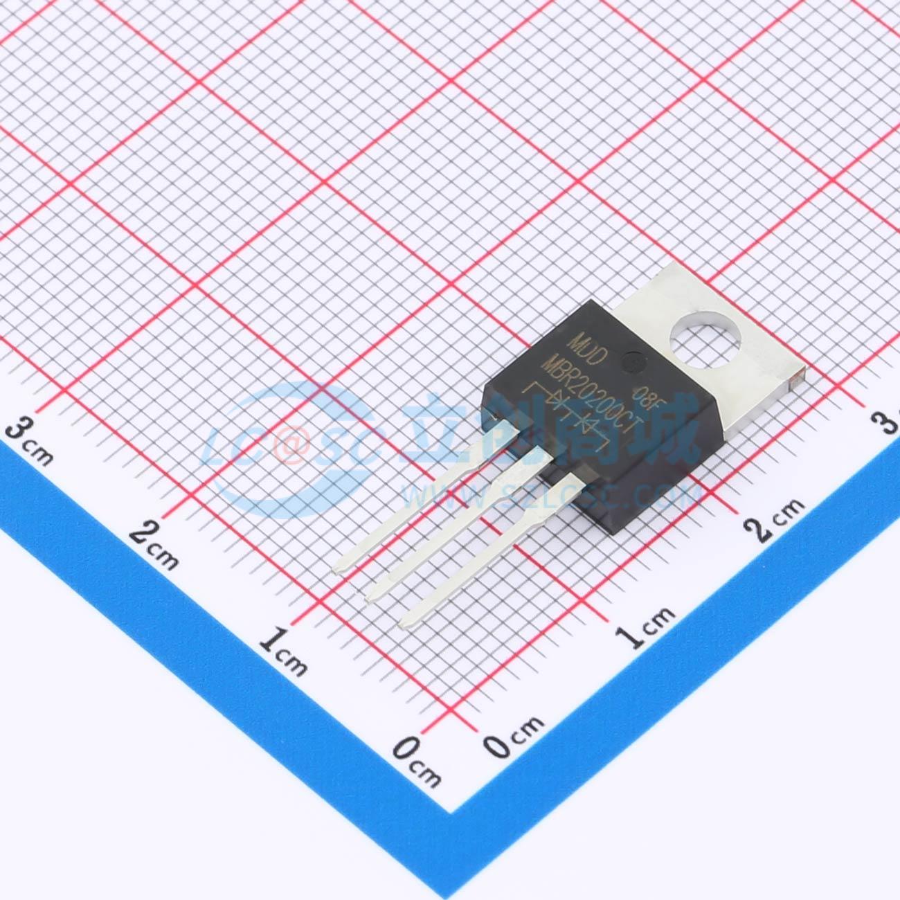 点击查看大图 MBR20200CT实物图