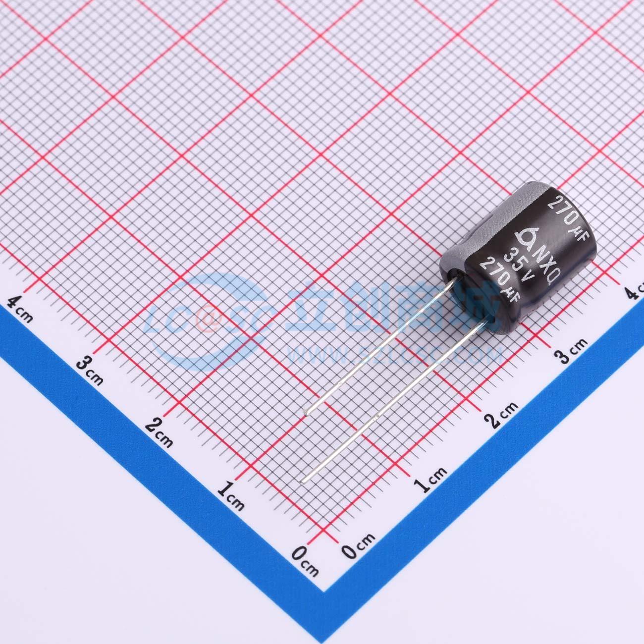 NXQ 35V 270UF 10*12.5实物图