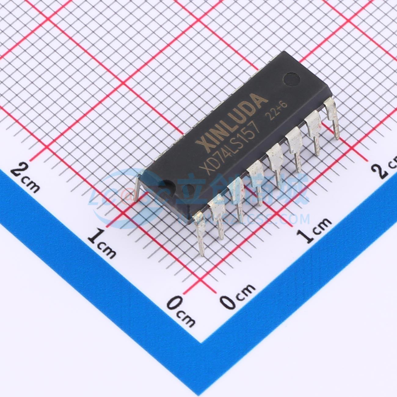 点击查看大图 XD74LS157实物图