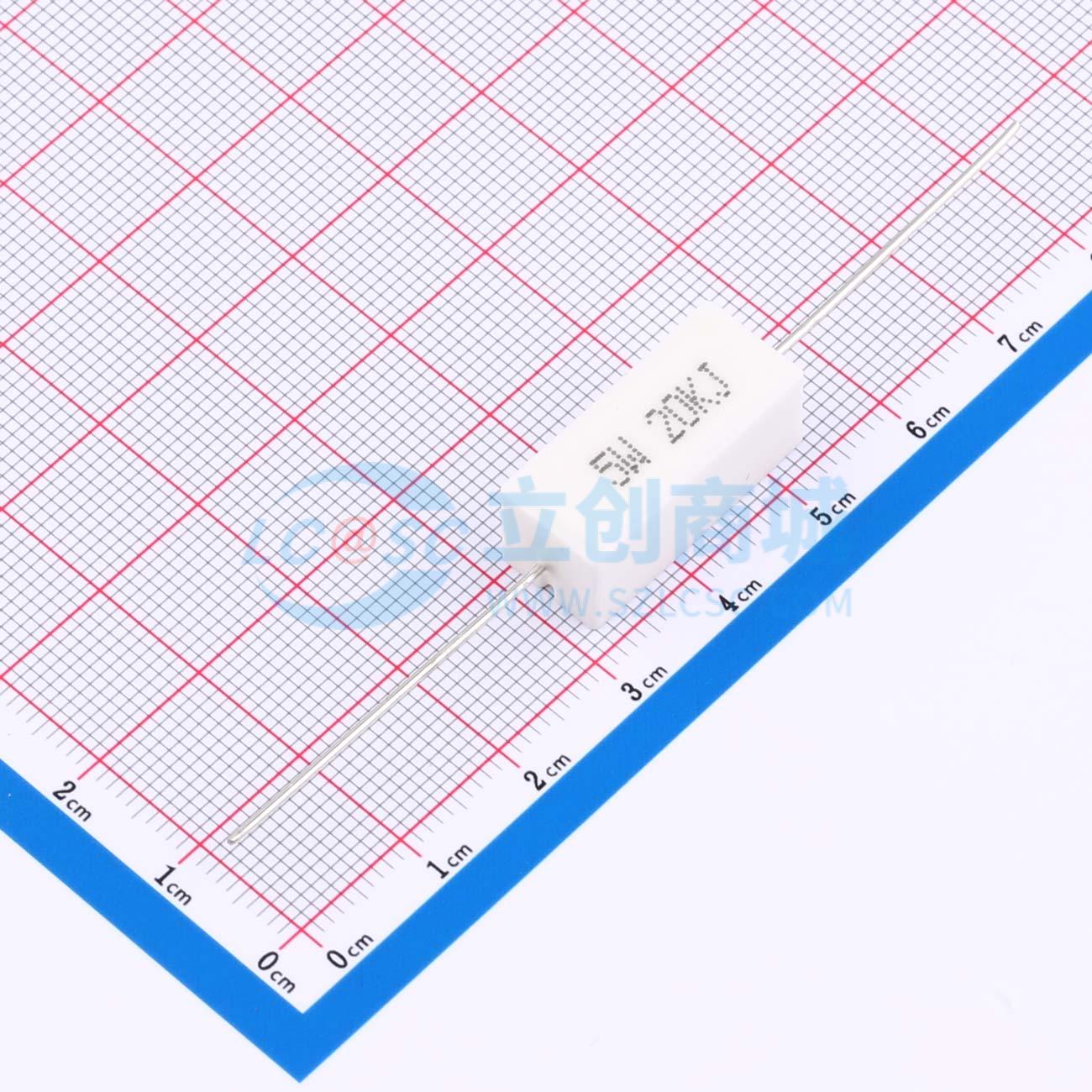 点击查看大图 SQP5W-20K±5%-9P实物图