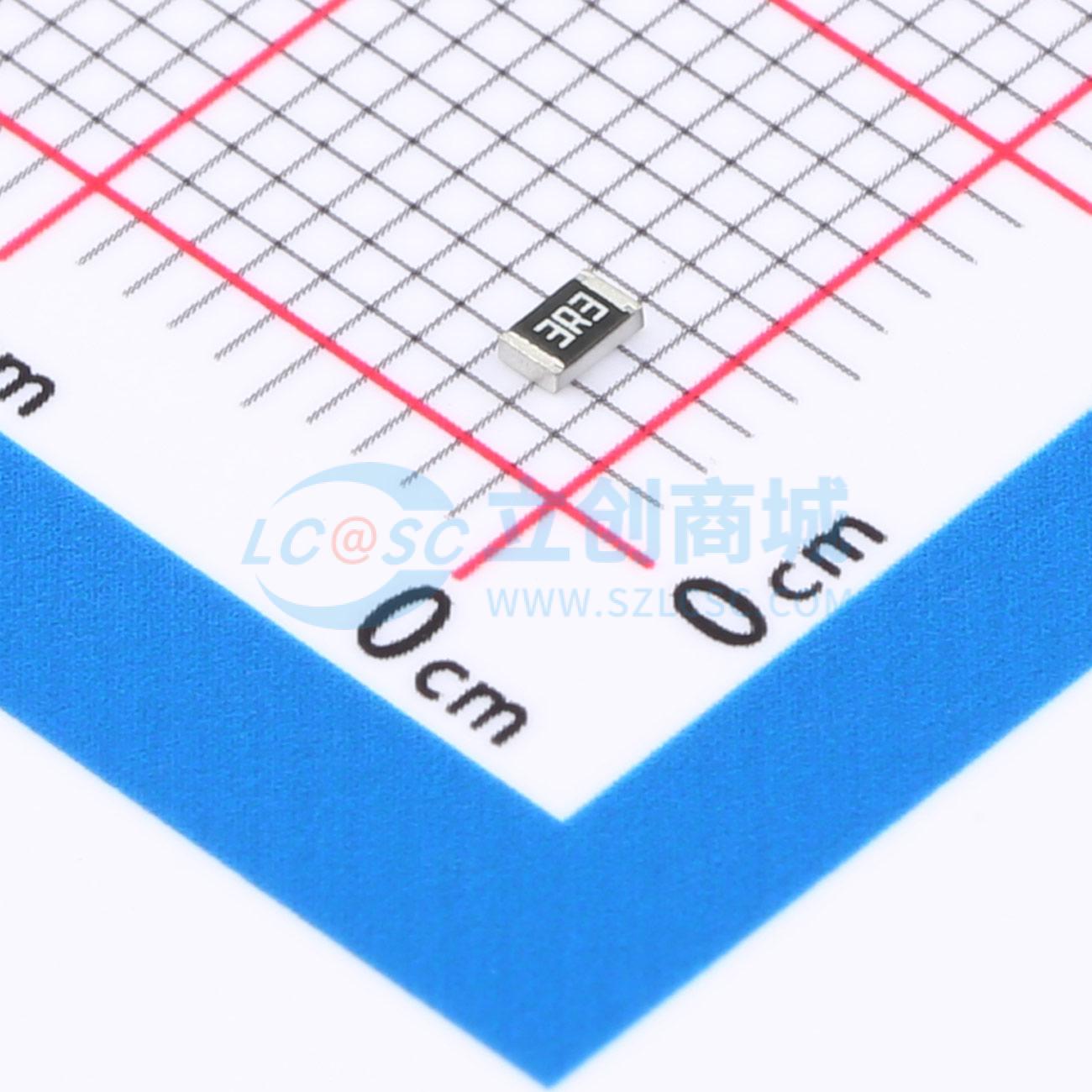 点击查看大图 RC0805JR-073R3L实物图