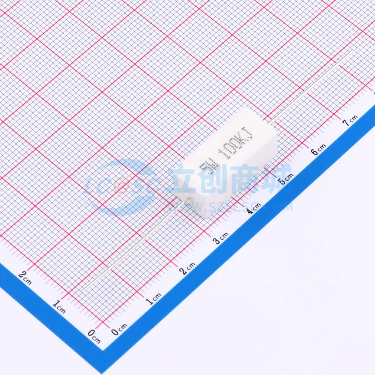 点击查看大图 SQP5W-100K±5%-9P实物图