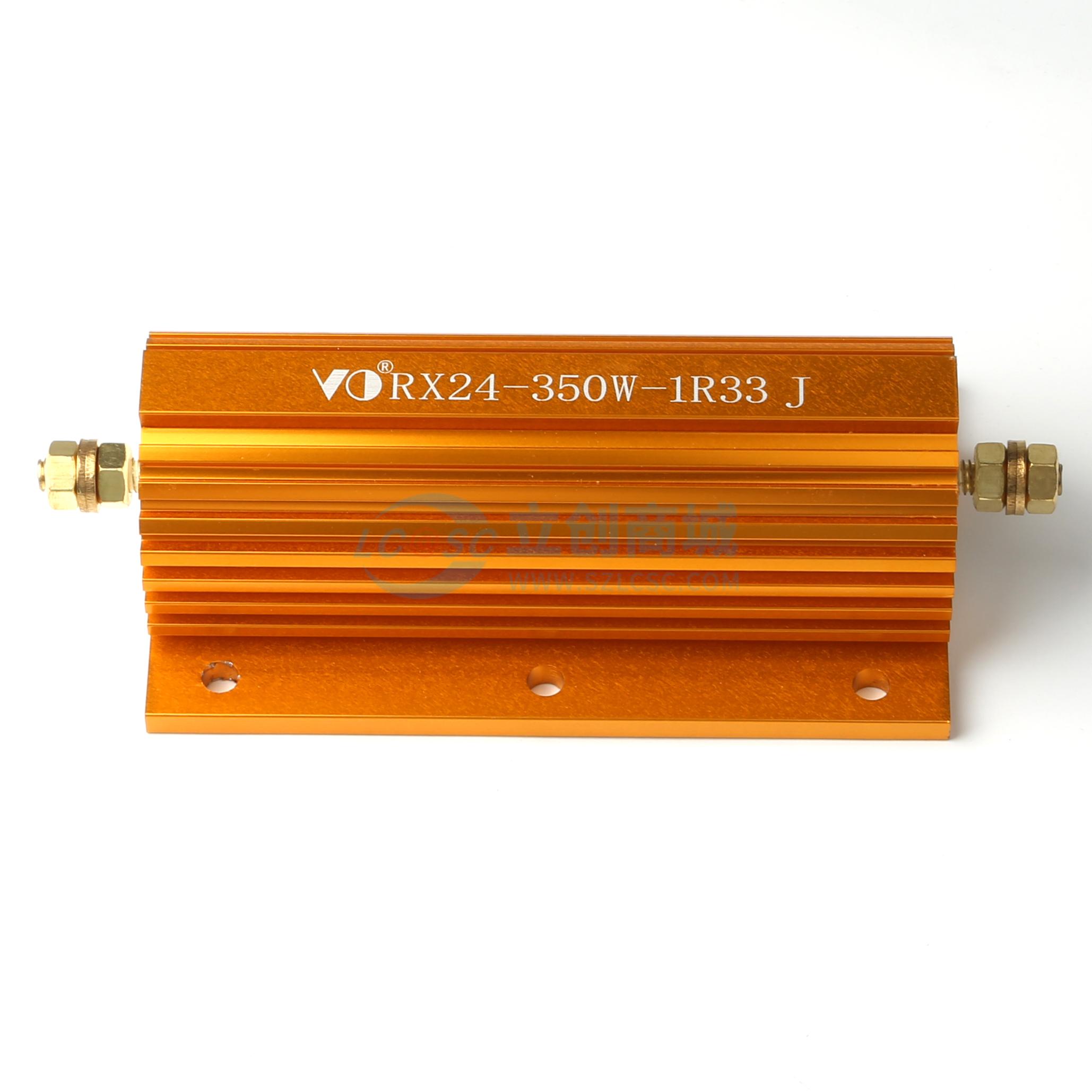 点击查看大图 RX24/350W-1Ω33±5%实物图