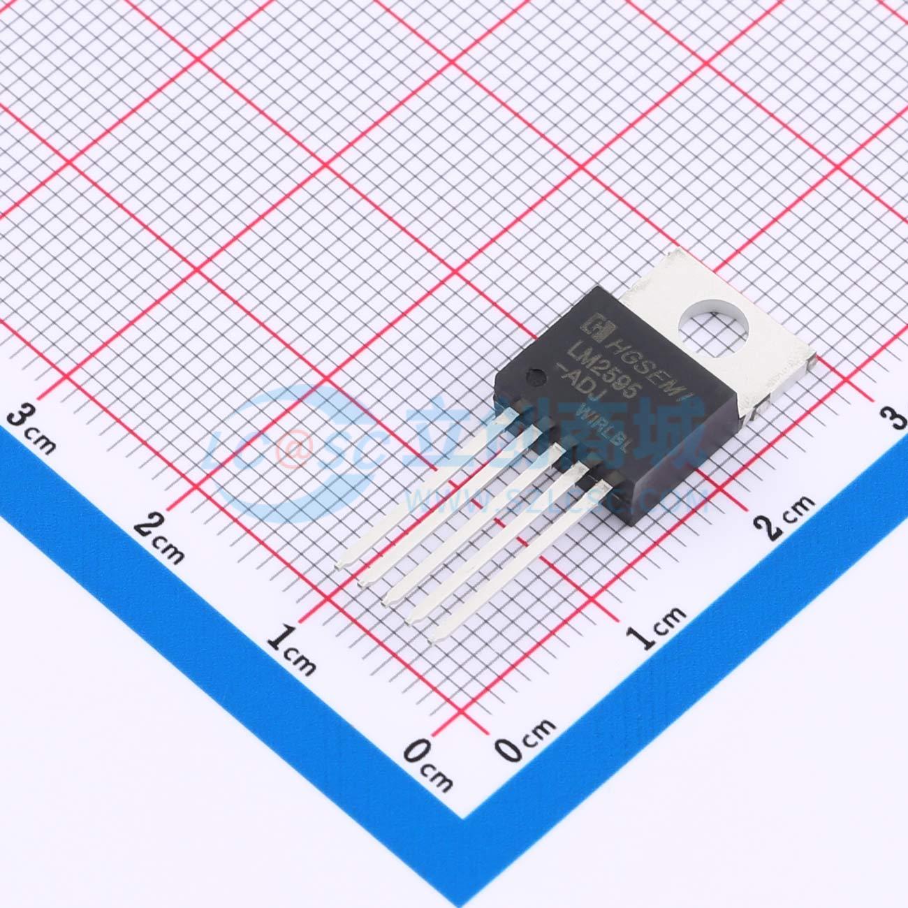 点击查看大图 LM2595T-ADJ实物图