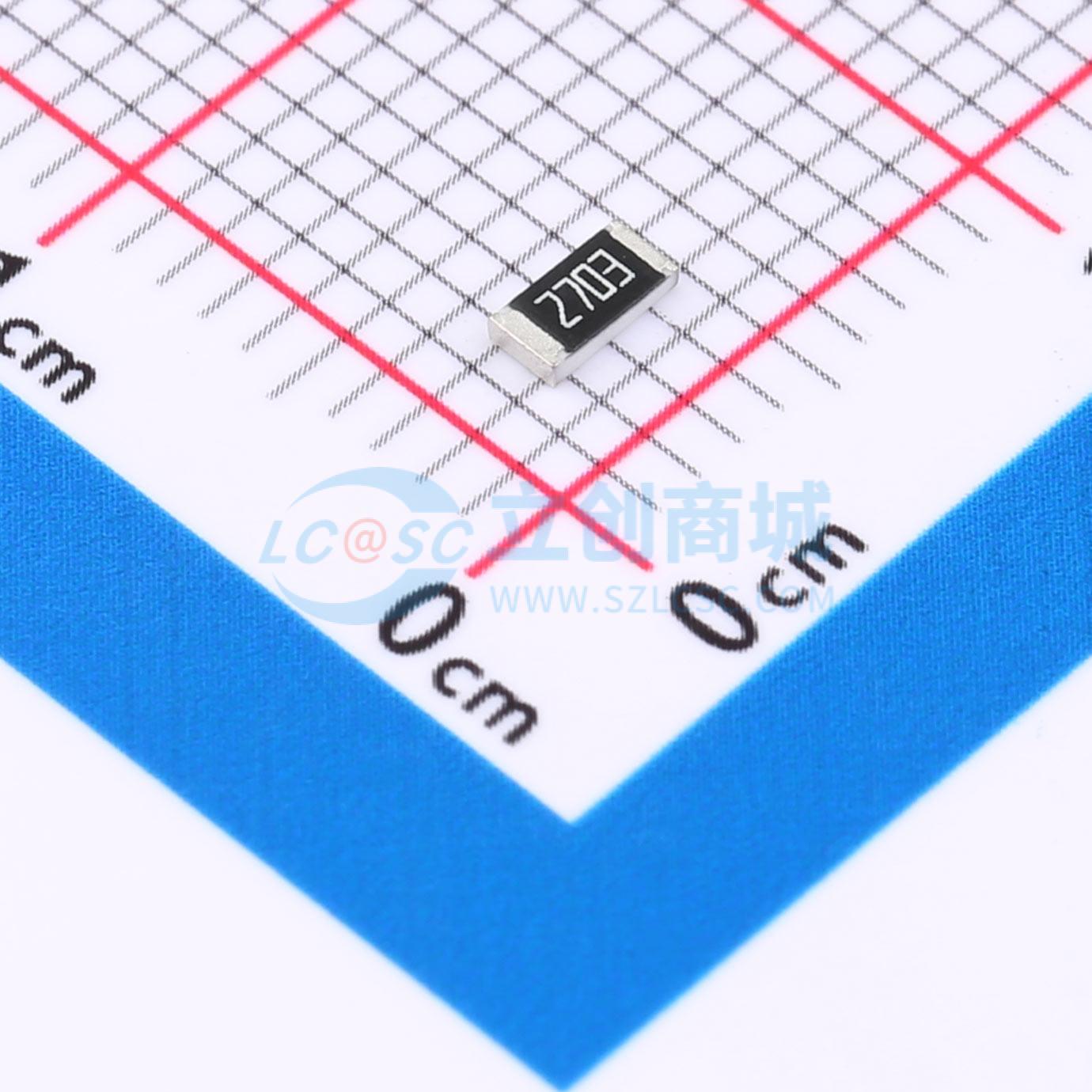 点击查看大图 RC1206FR-07270KL实物图