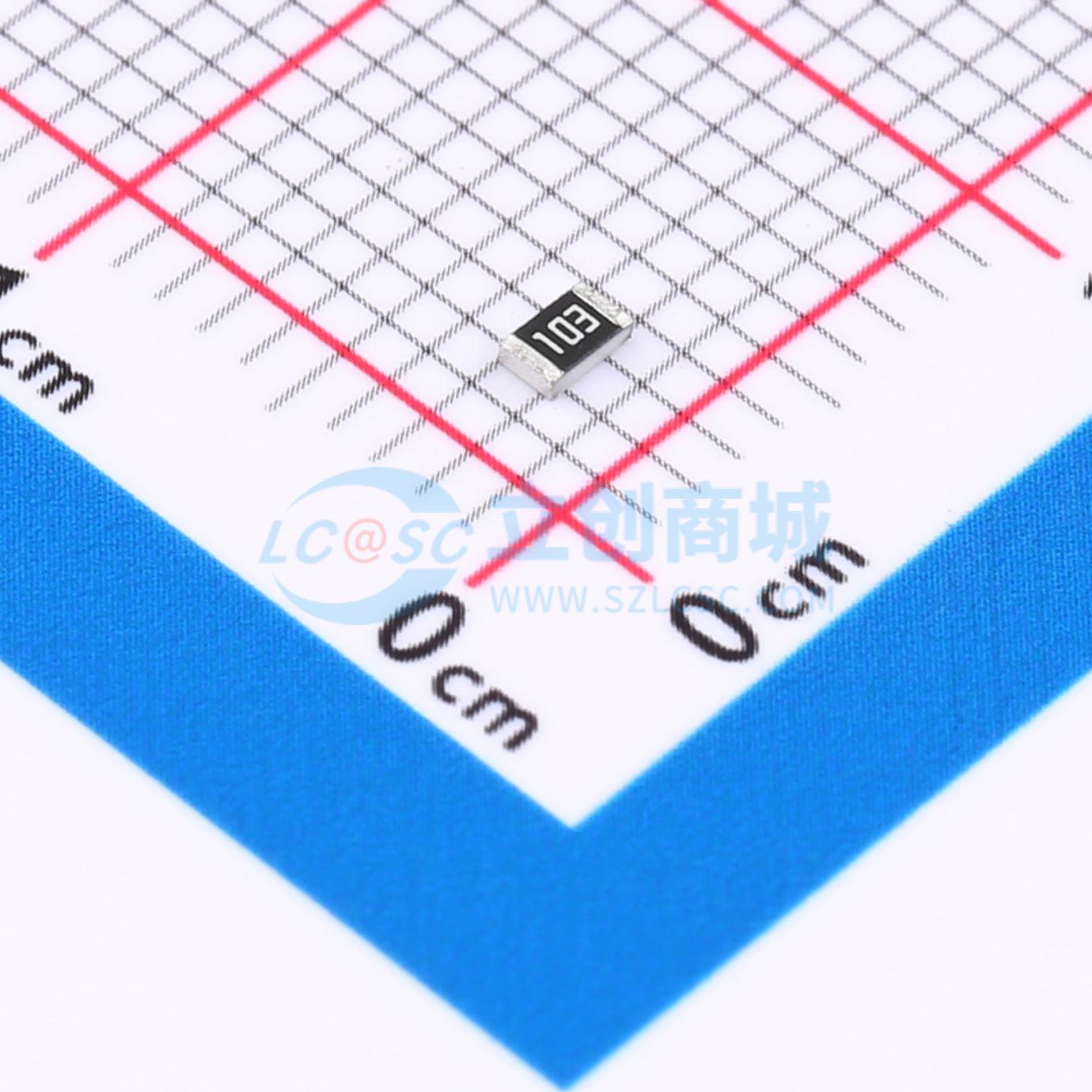点击查看大图 AF0805JR-0710KL实物图