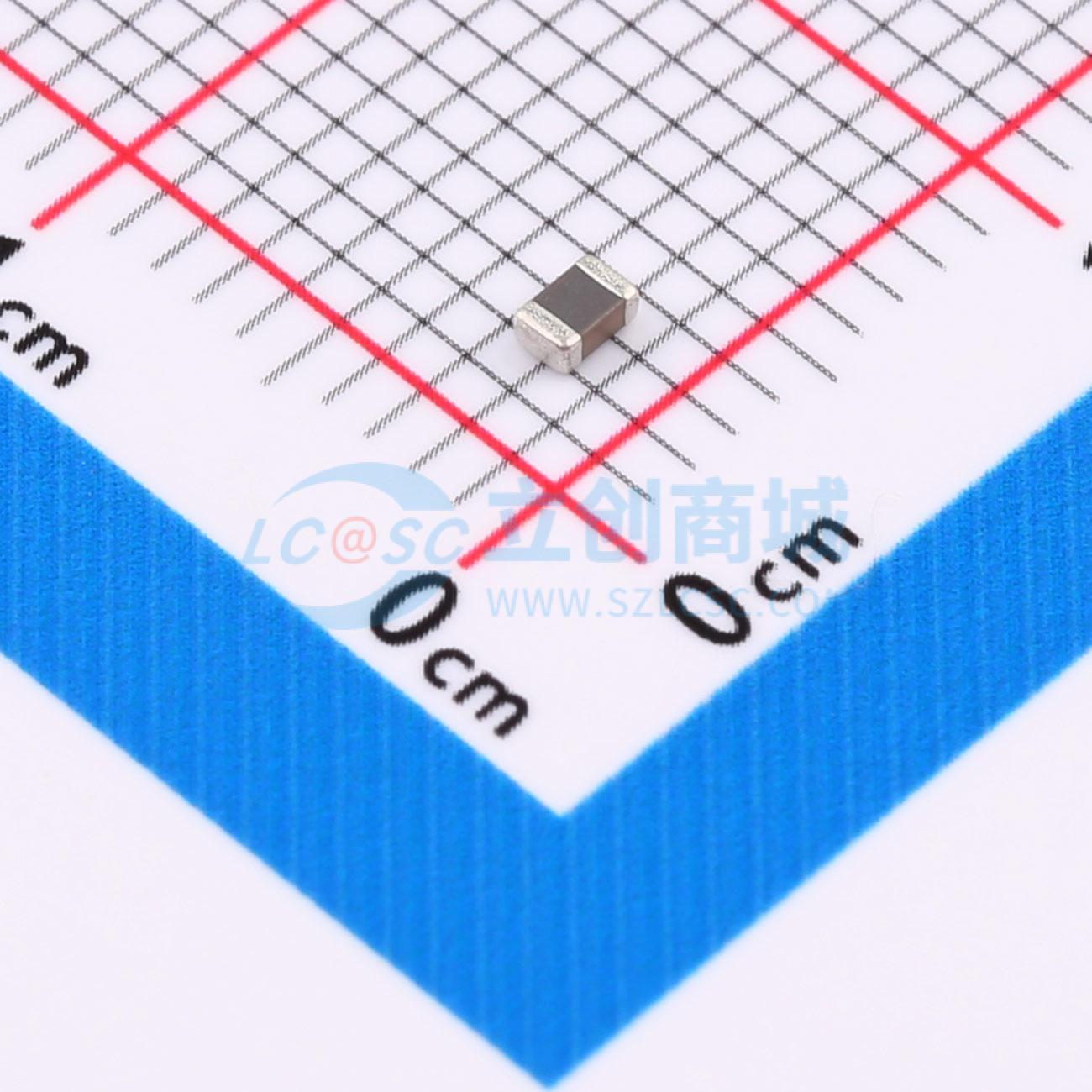 点击查看大图 TCC0805X7R222K101DTS实物图