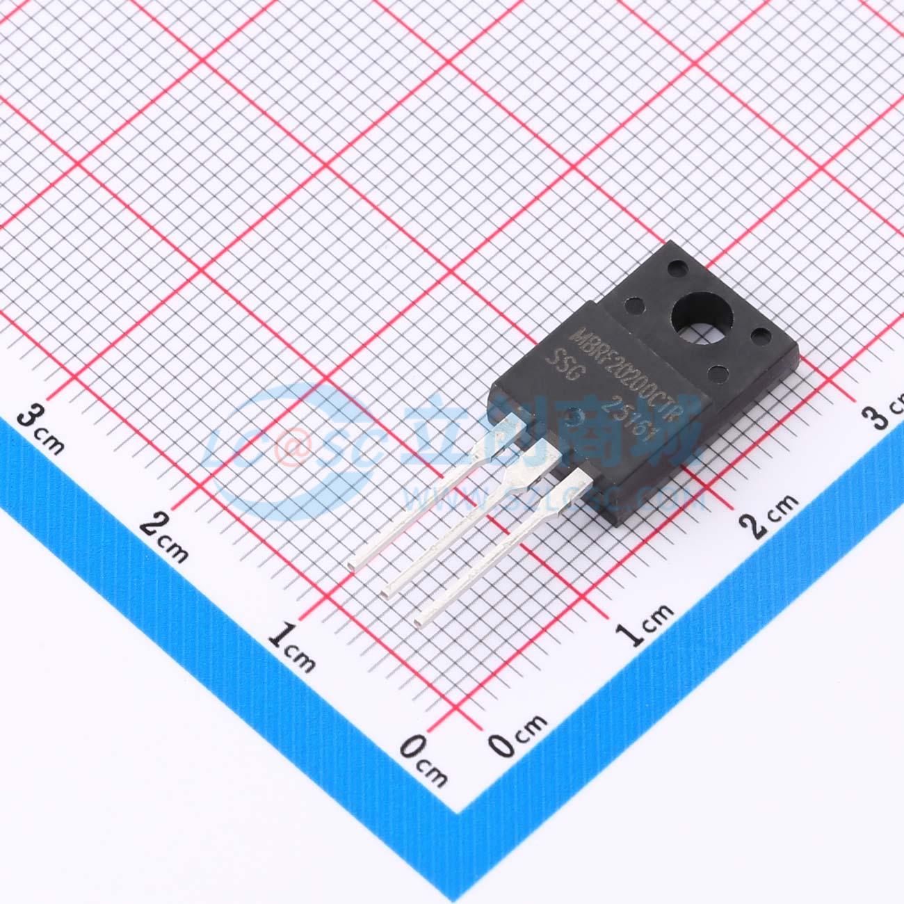 点击查看大图 MBRF20200CTR实物图