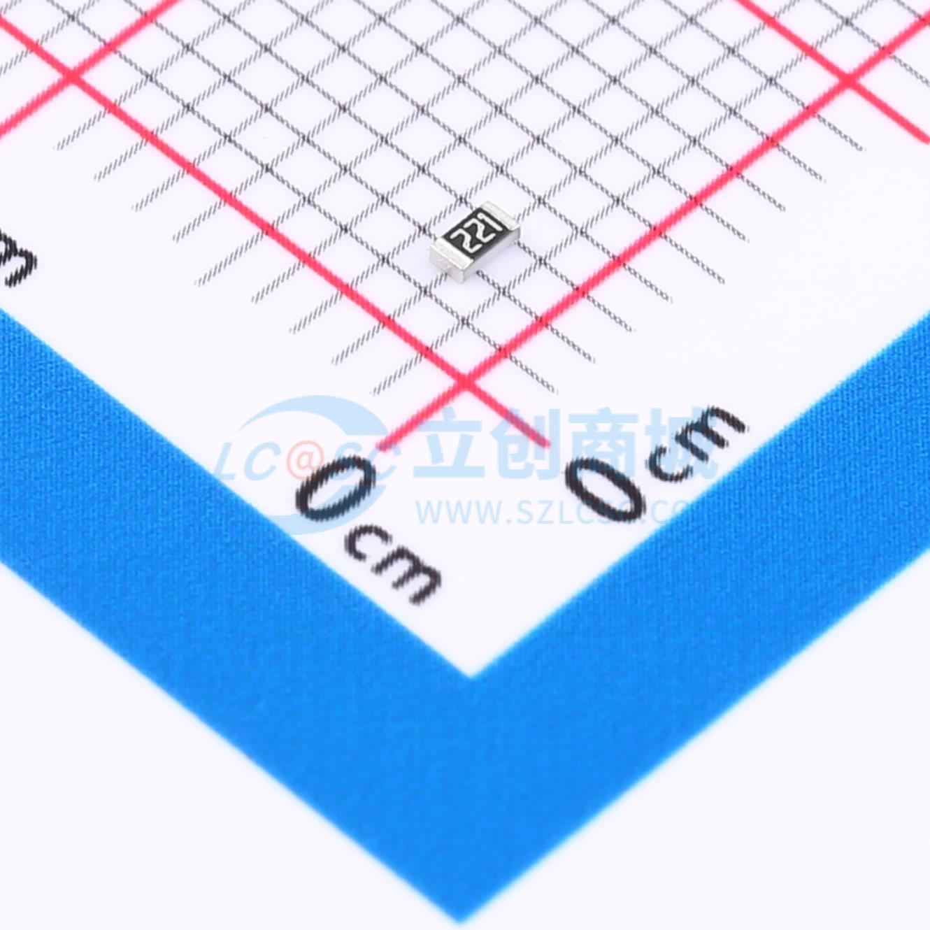 点击查看大图 AC0603JR-07220RL实物图