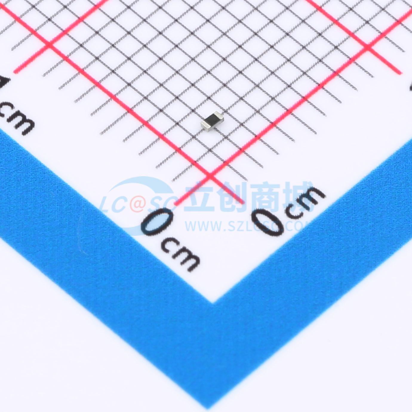 点击查看大图 RC0402JR-075R1L实物图
