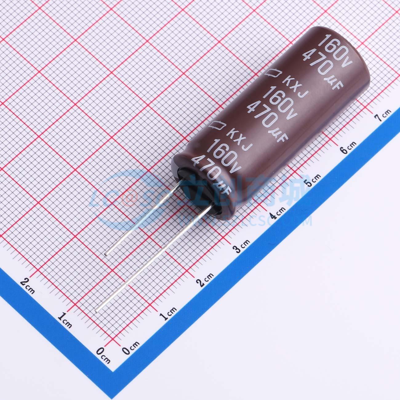 点击查看大图 EKXJ161ELL471ML40S实物图