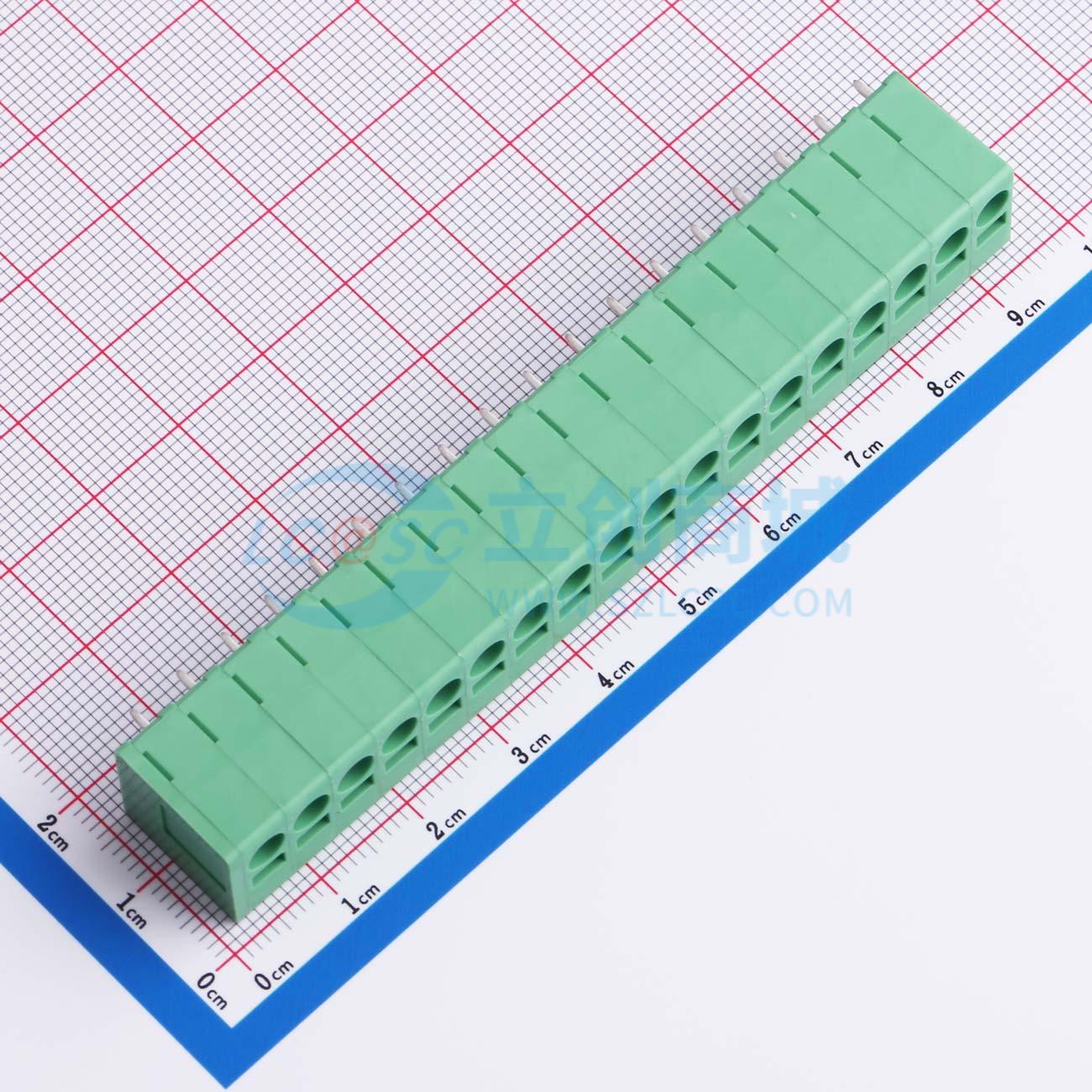 MX205V-5.0-18P-GN01-Cu-A实物图