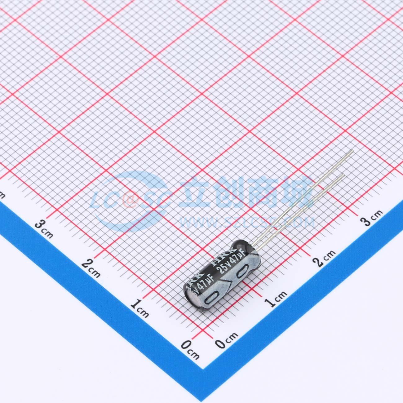 点击查看大图 25V47uF CD110实物图