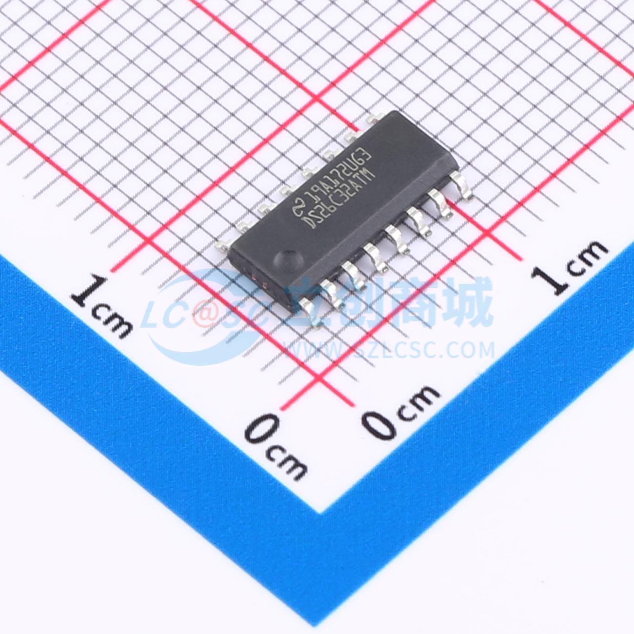 点击查看大图 DS26C32ATM/NOPB实物图