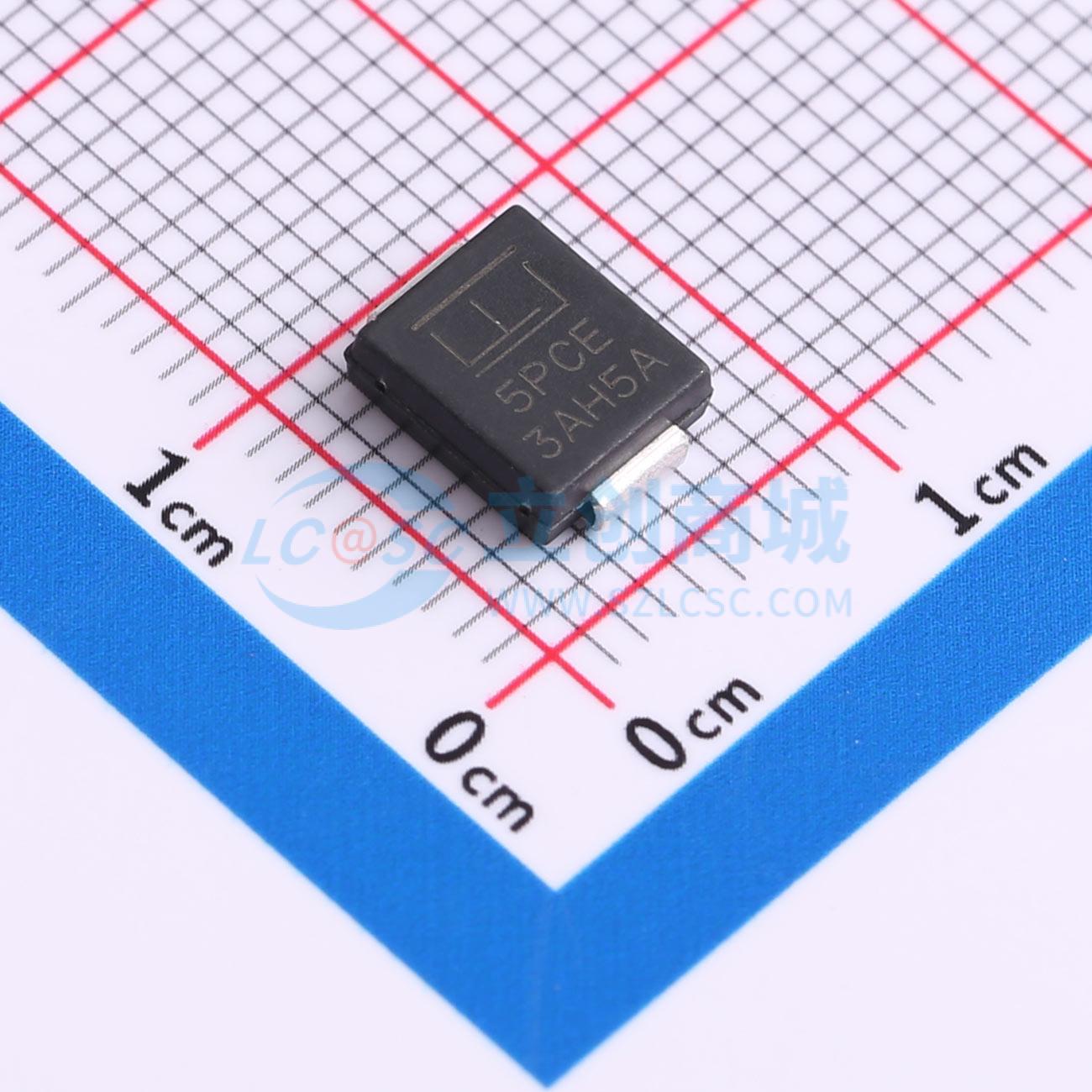 5.0SMDJ36AS实物图