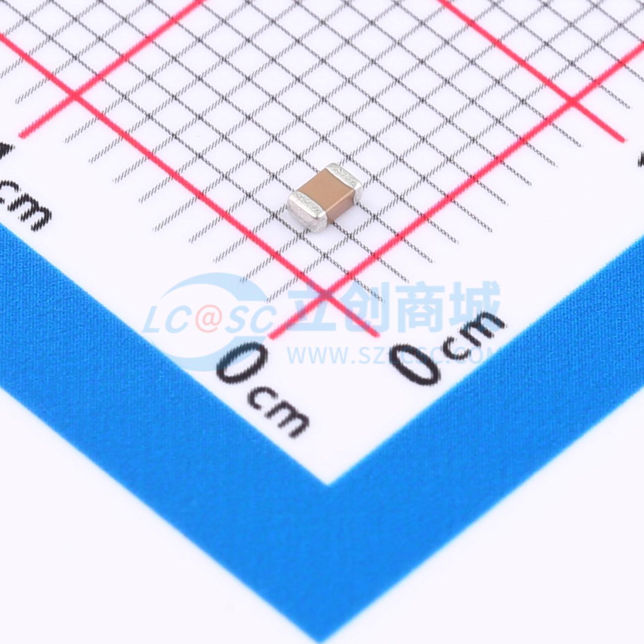 点击查看大图 0805B201K500NT实物图