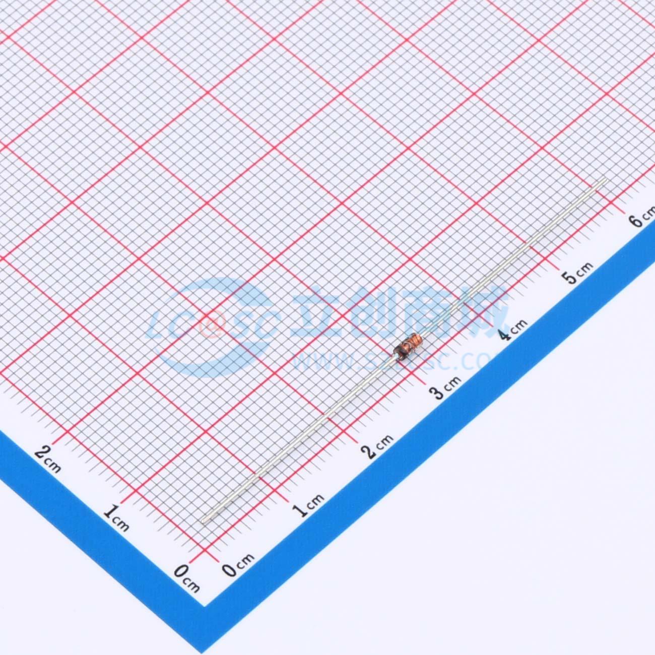 点击查看大图 BZX79C2V7实物图